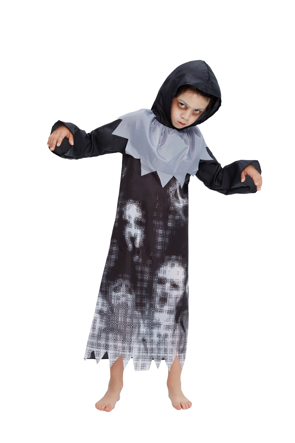 Déguisement d’Halloween pour garçon– 4 à 12 ans - Noir