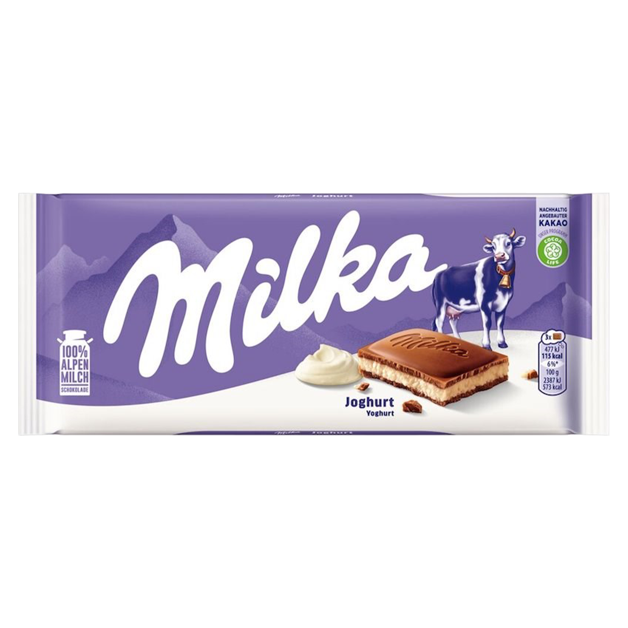 Tablette de chocolat yaourt