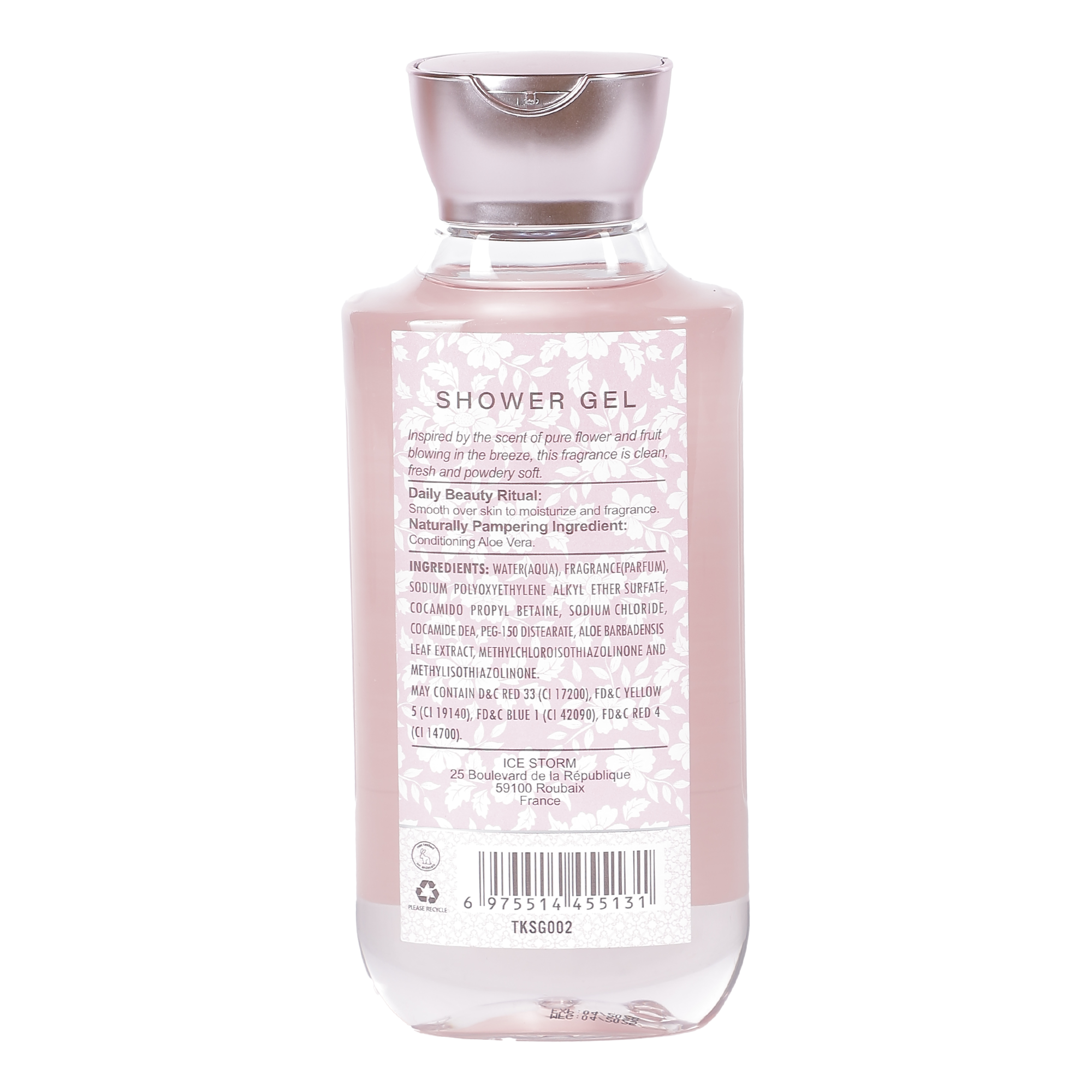 Gel douche Yara rose