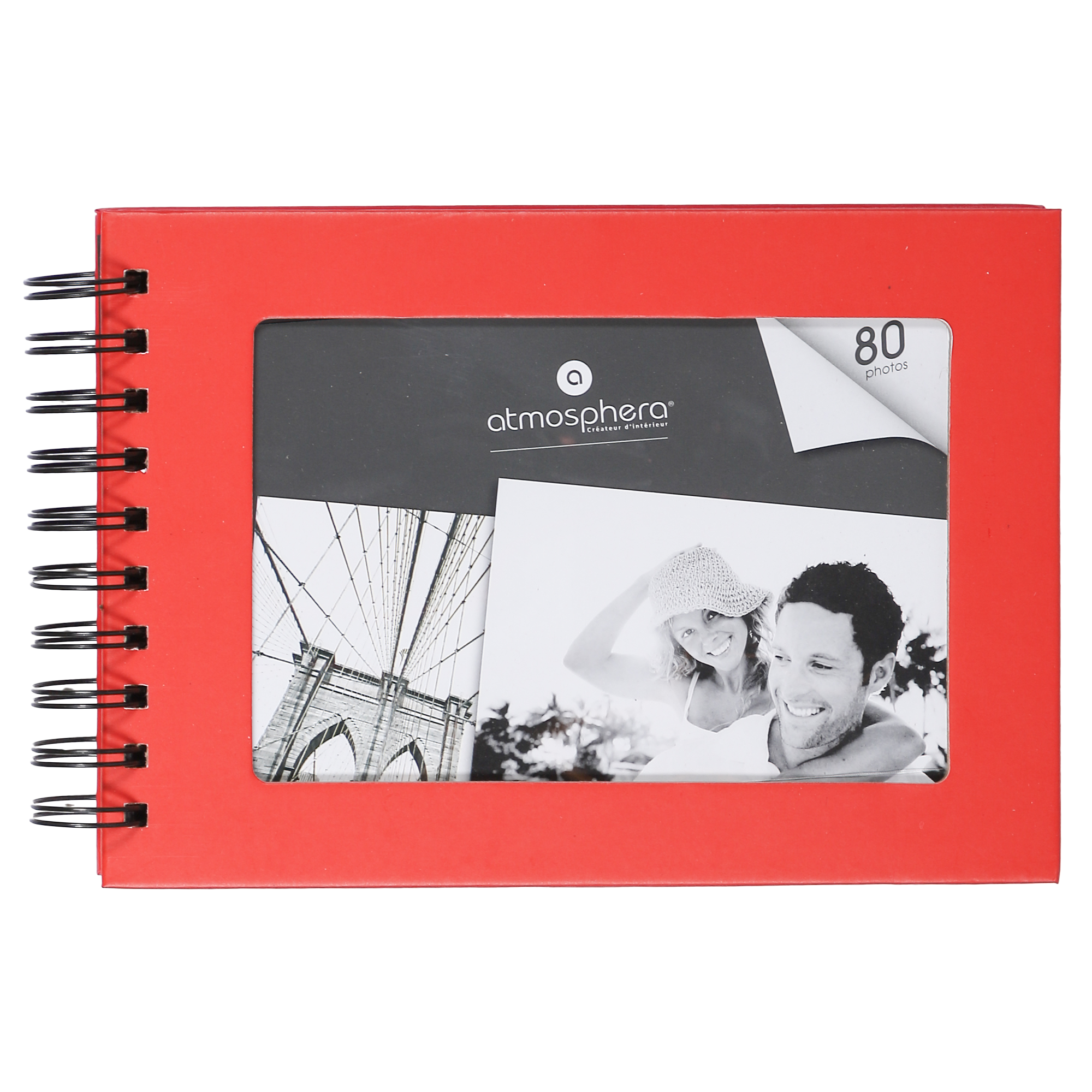 Album photos spirale 80 photos