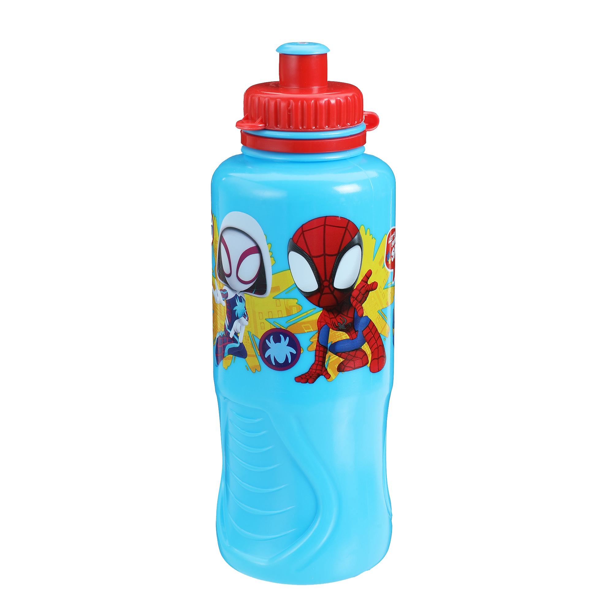 Gourde en plastique Spiderman et ses amis 430ml