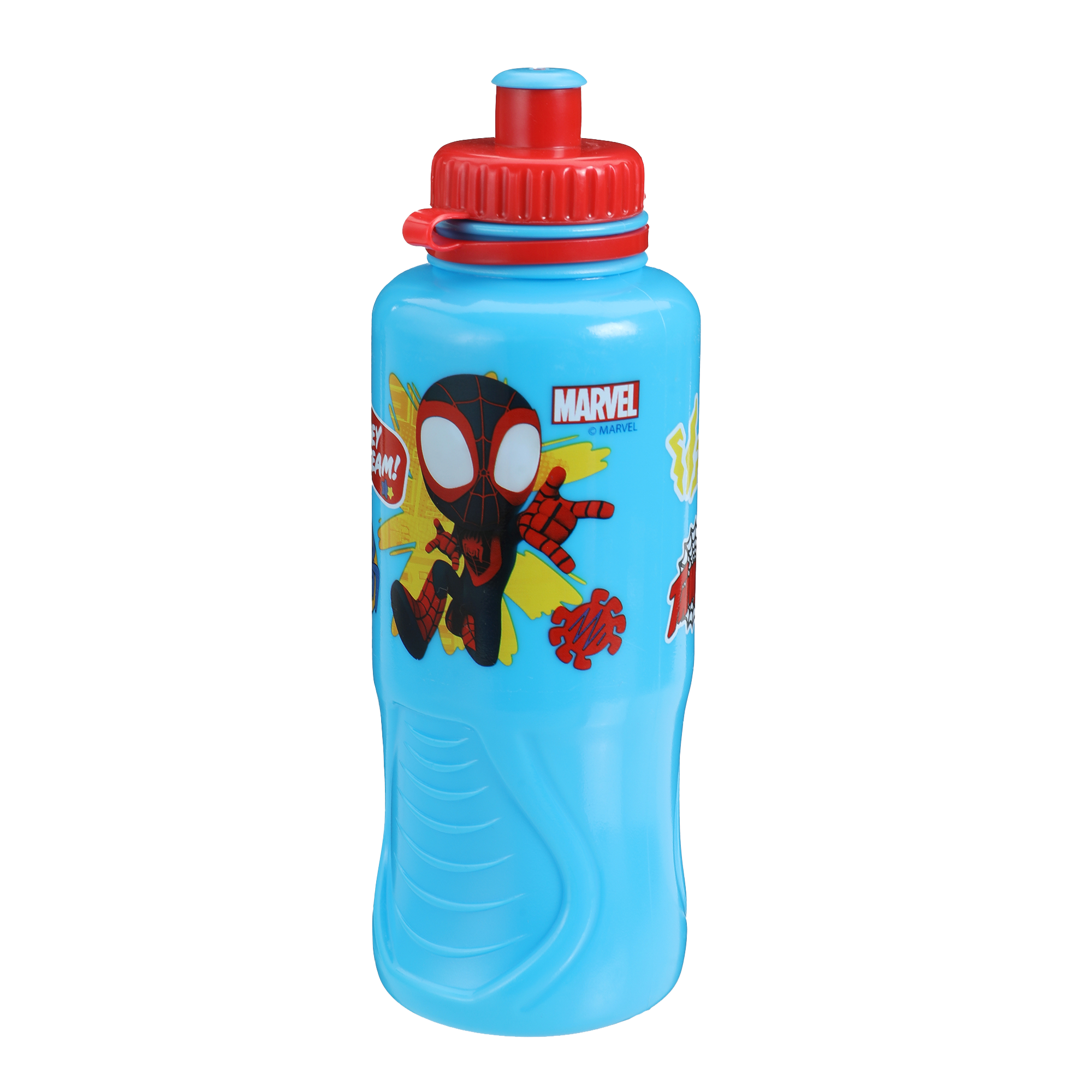 Gourde en plastique Spiderman et ses amis 430ml