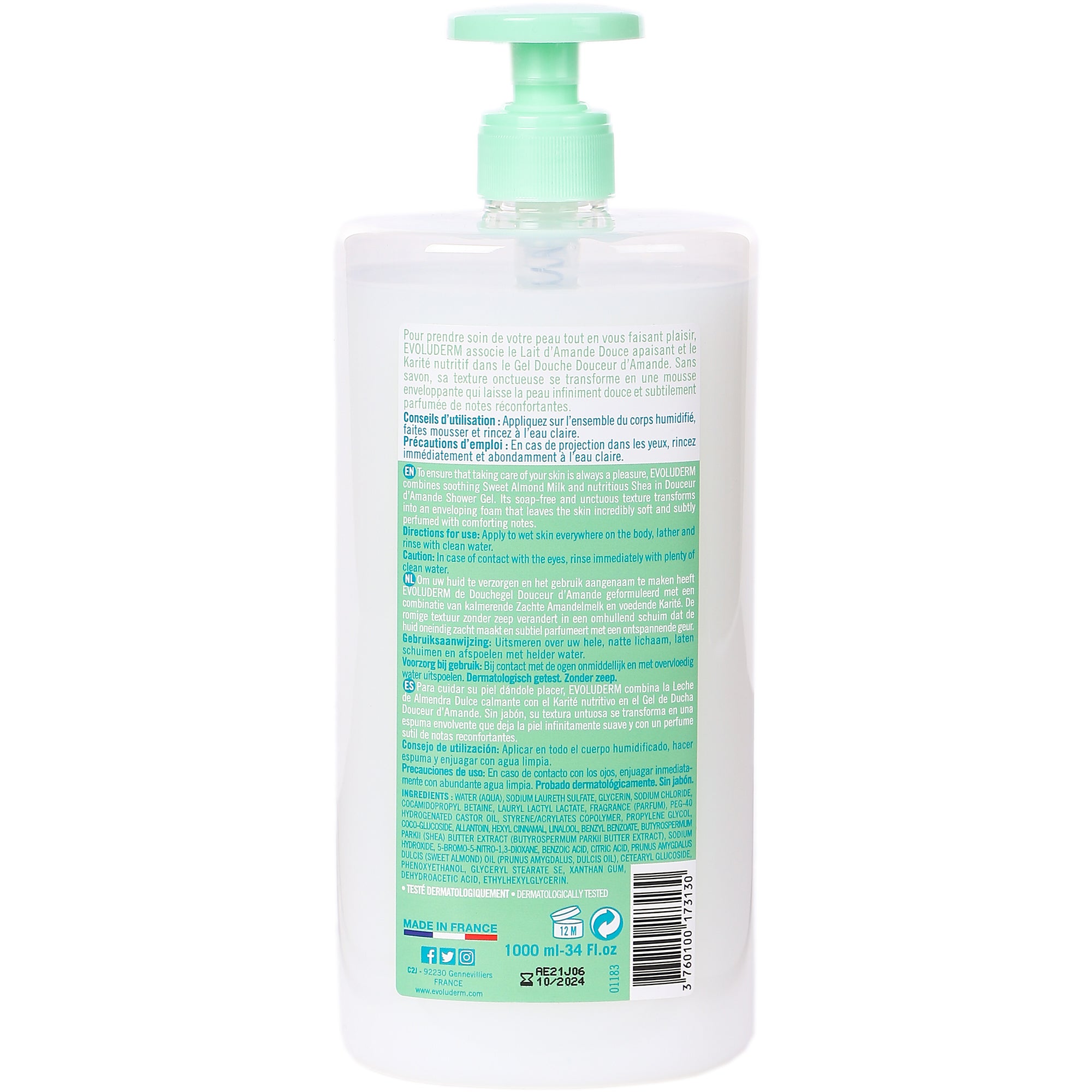 Gel douche douceur amande