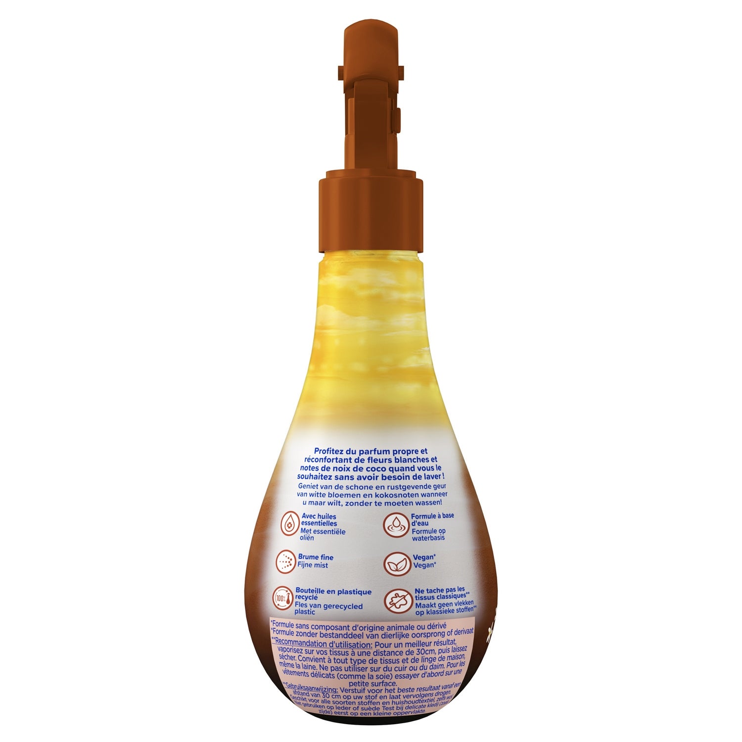 Parfum de linge à la noix de coco réconfortante Fraicheur 3D