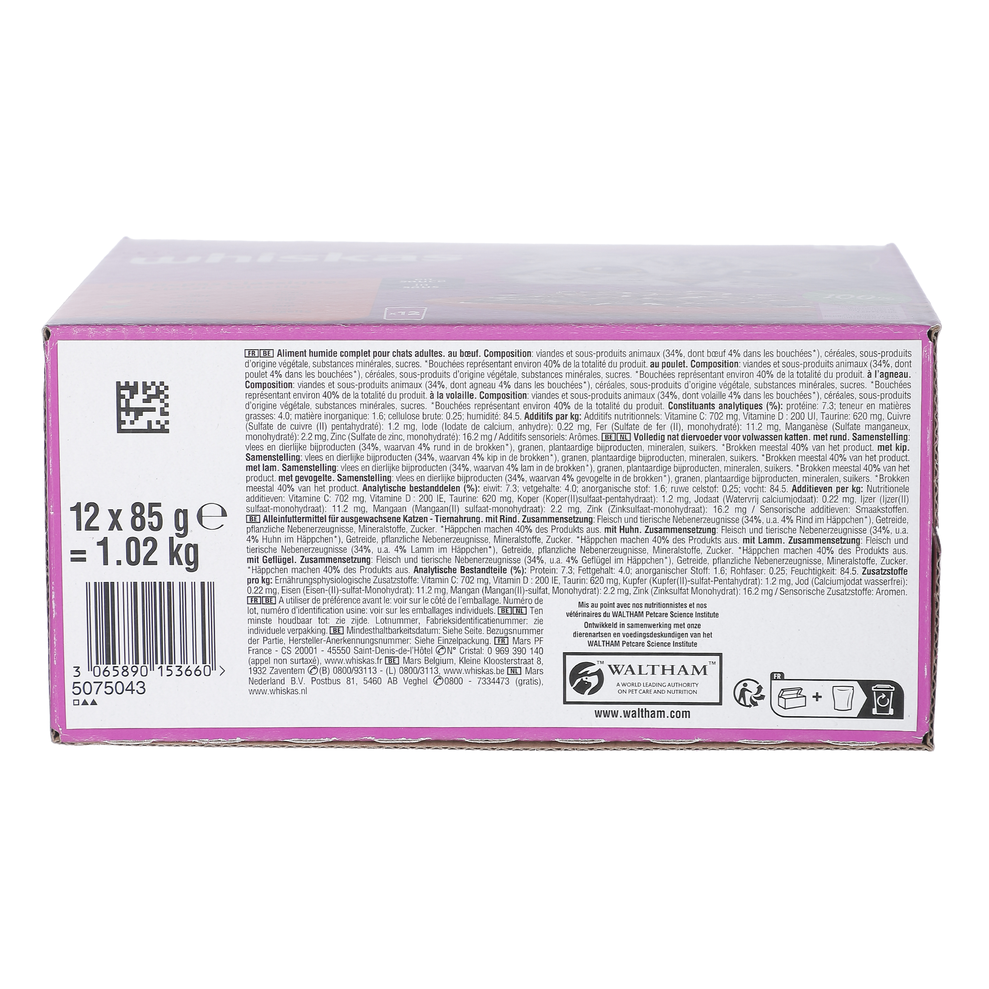 12 sachets de pâtée pour chat