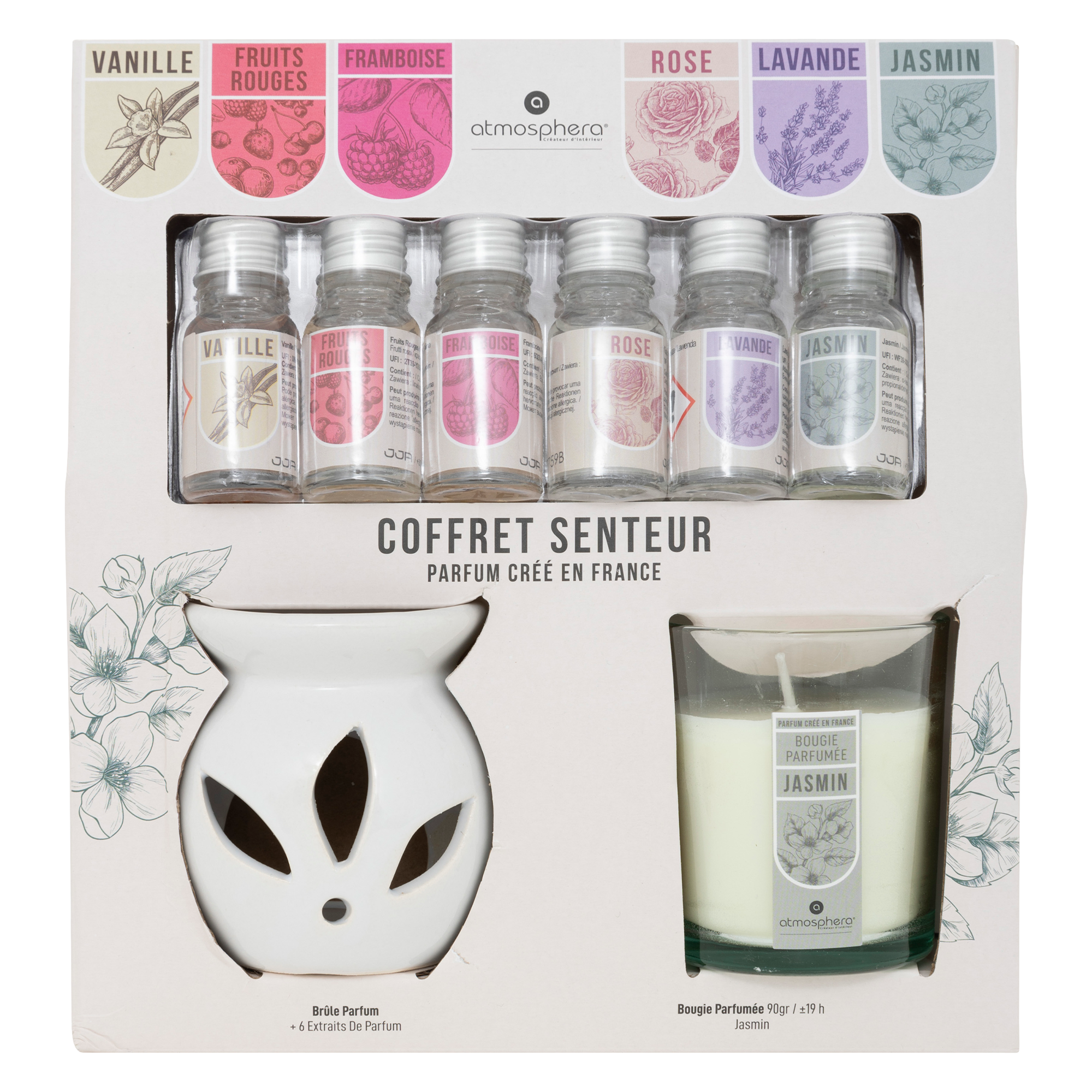 Coffret bougie et diffuseur de parfum