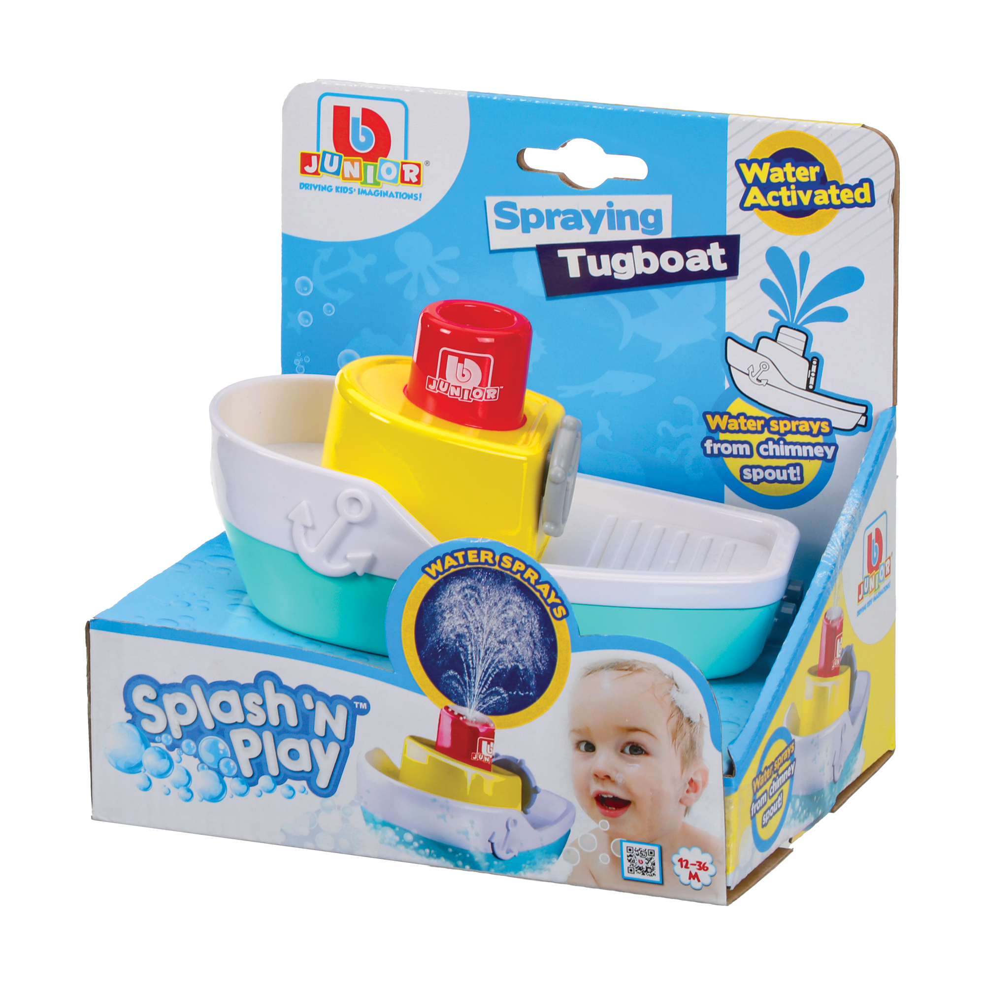 Bateau de bain éclabousseur