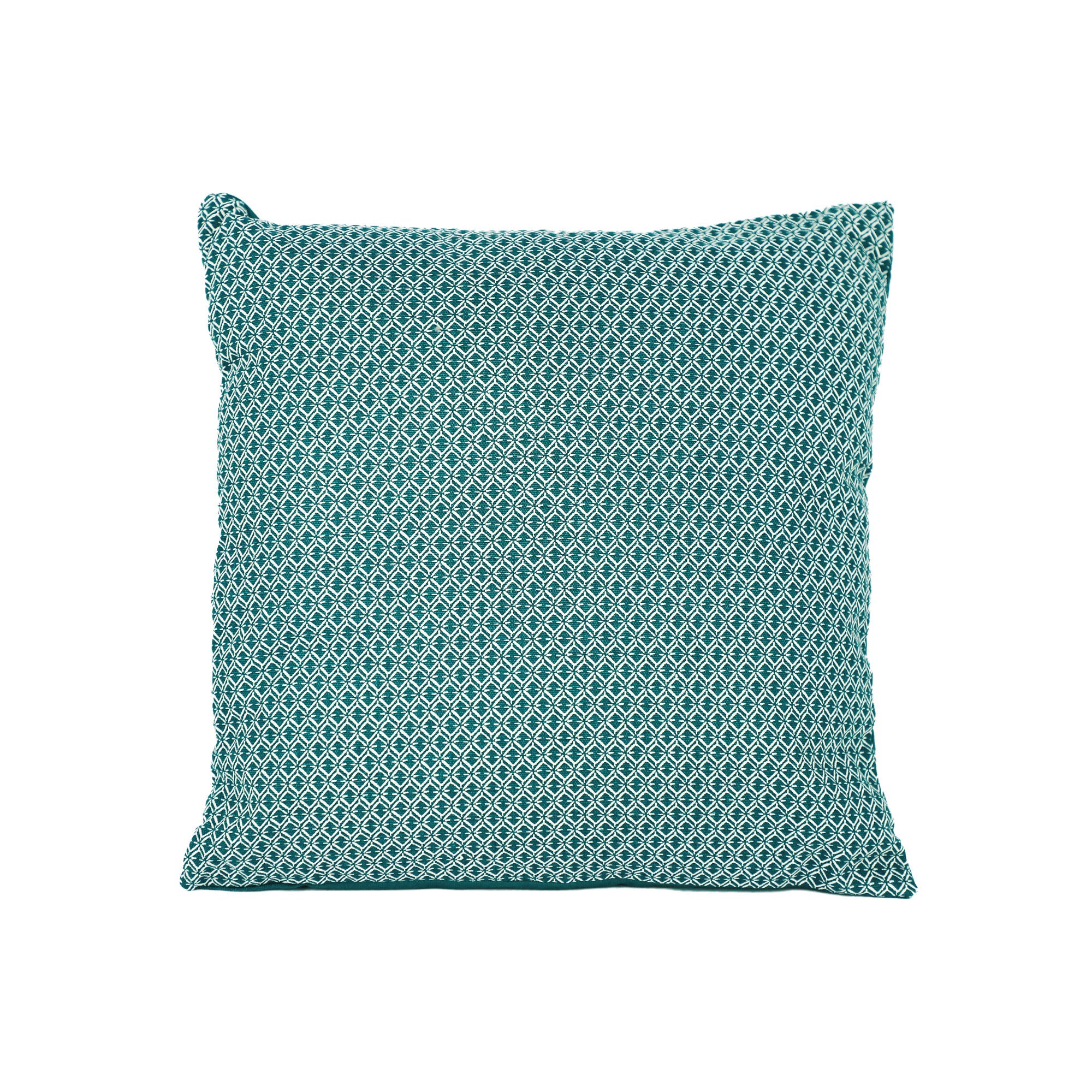 Coussin à motifs bleu
