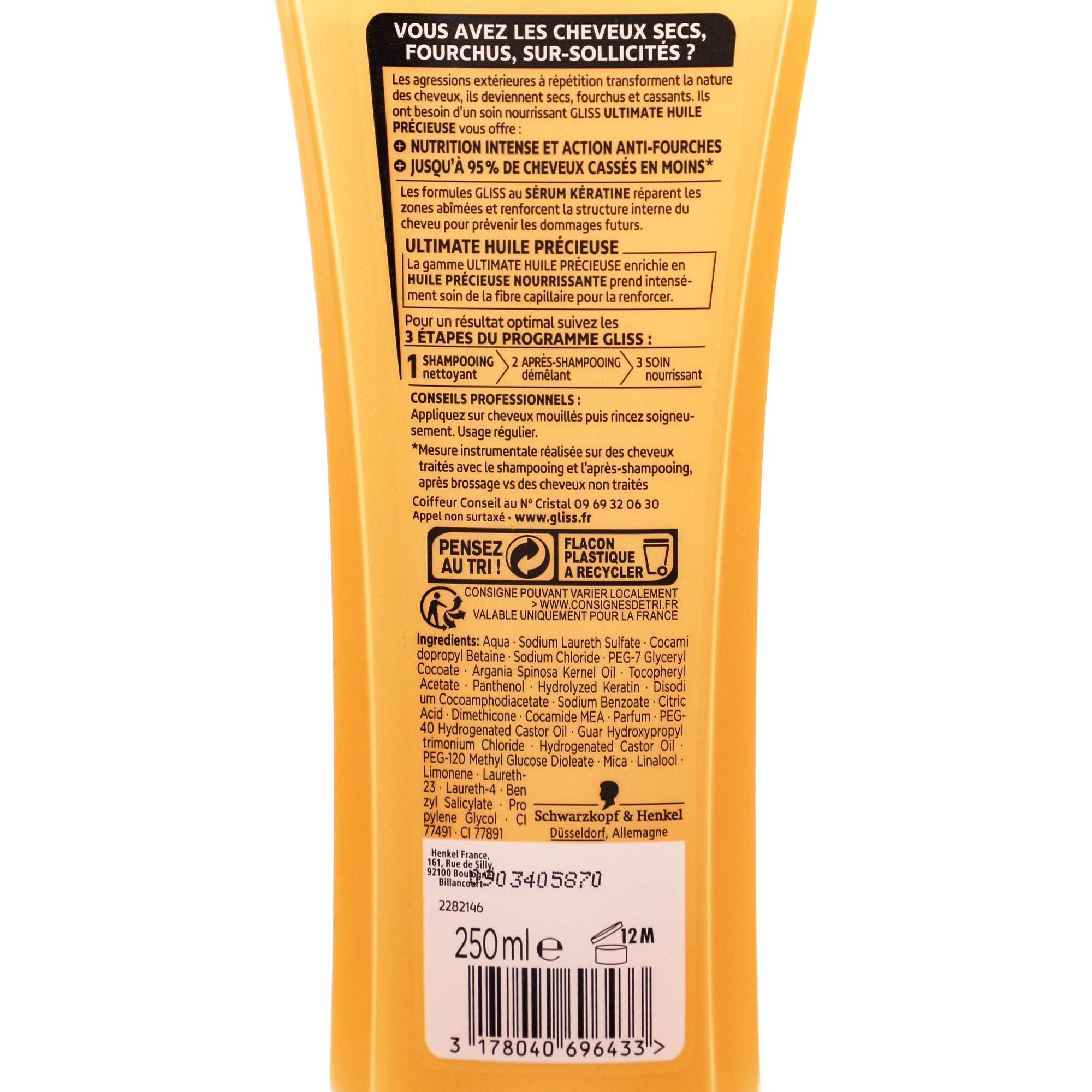 Shampoing ultimate à l'huile précieuse