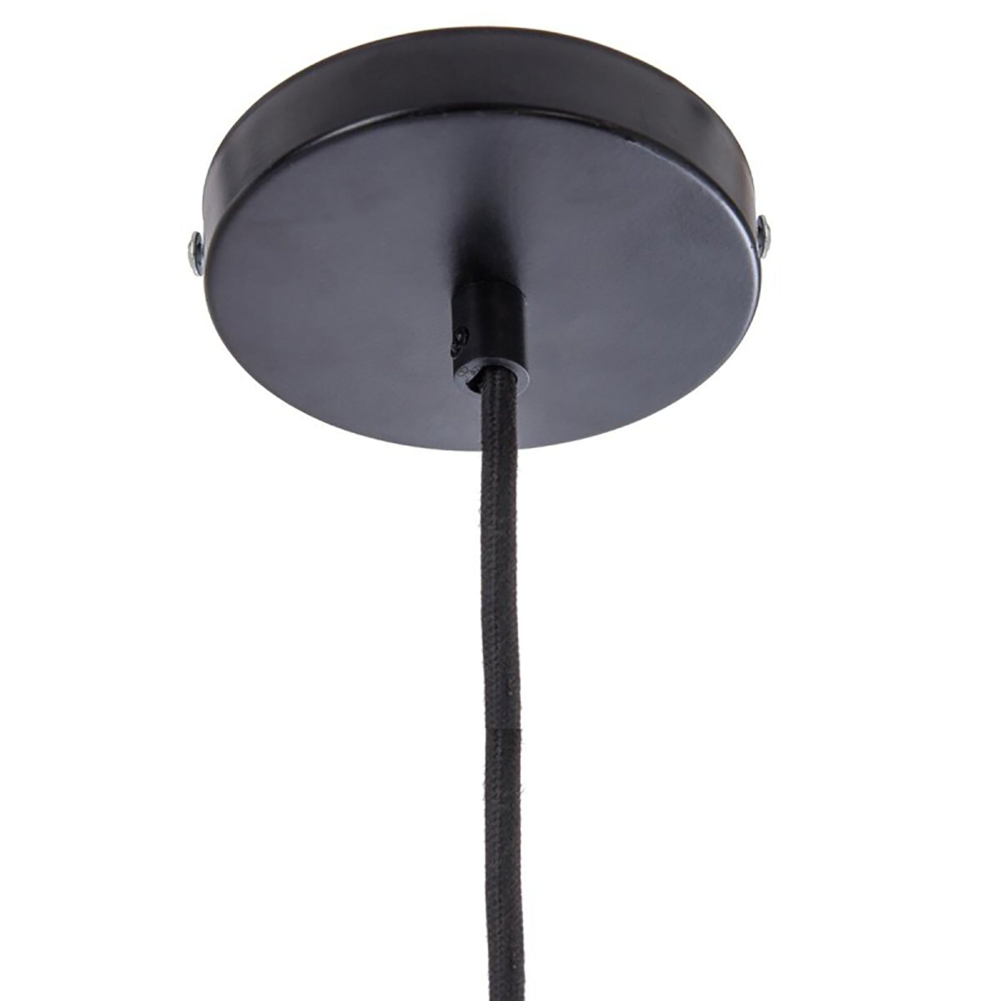 Suspension métal cage ronde
