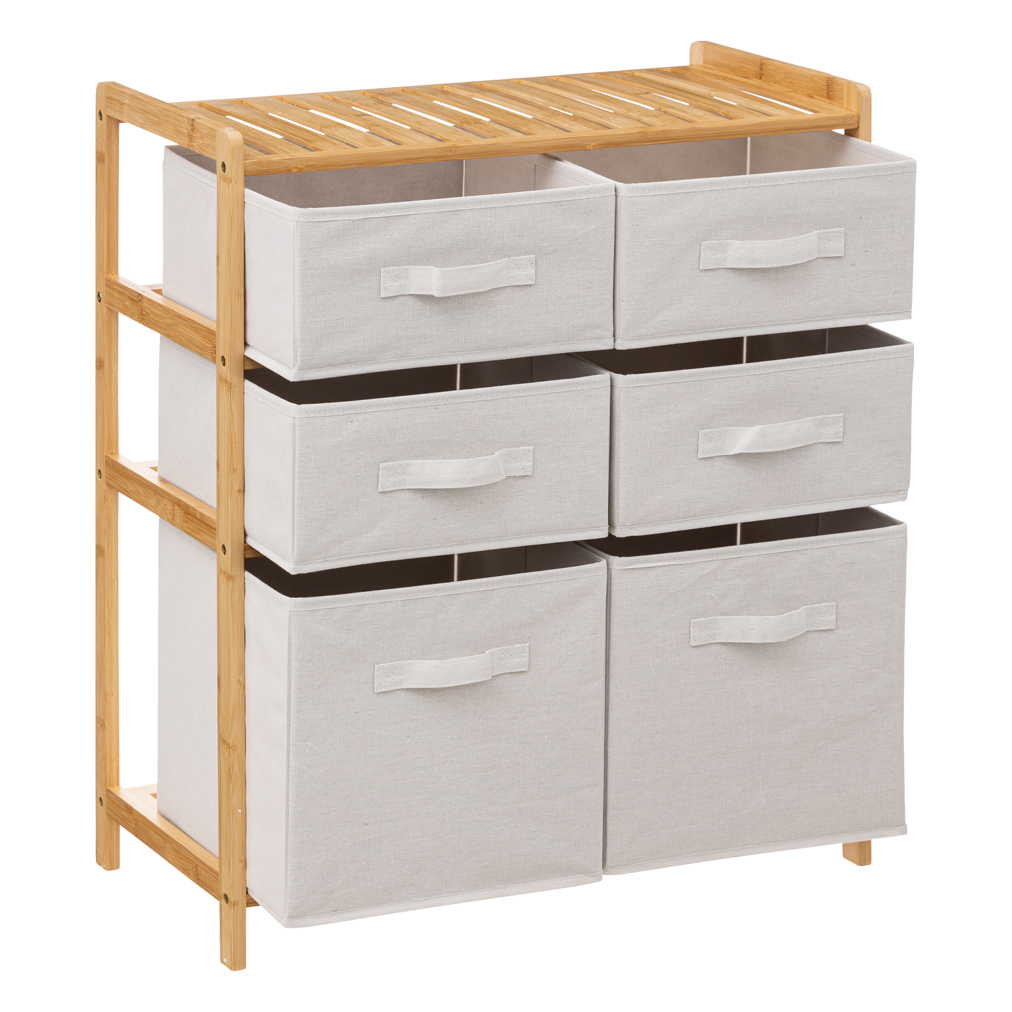Étagère double 6 rangements Tidy