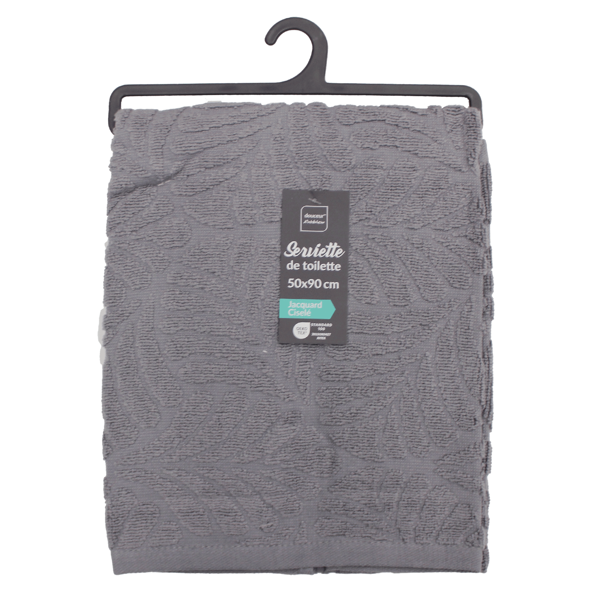 Serviette de toilette Madeira gris clair