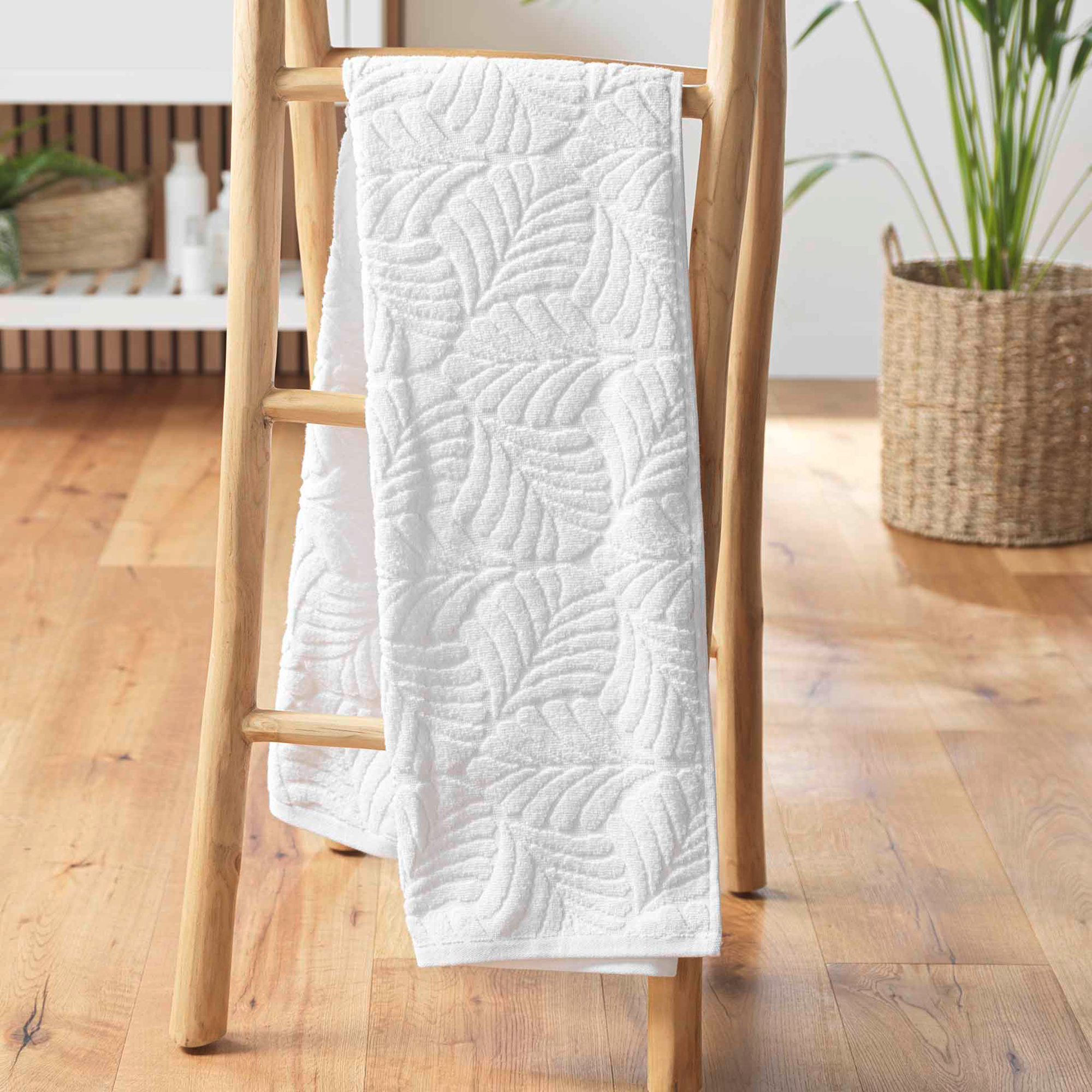 Drap de douche Madeira Blanc