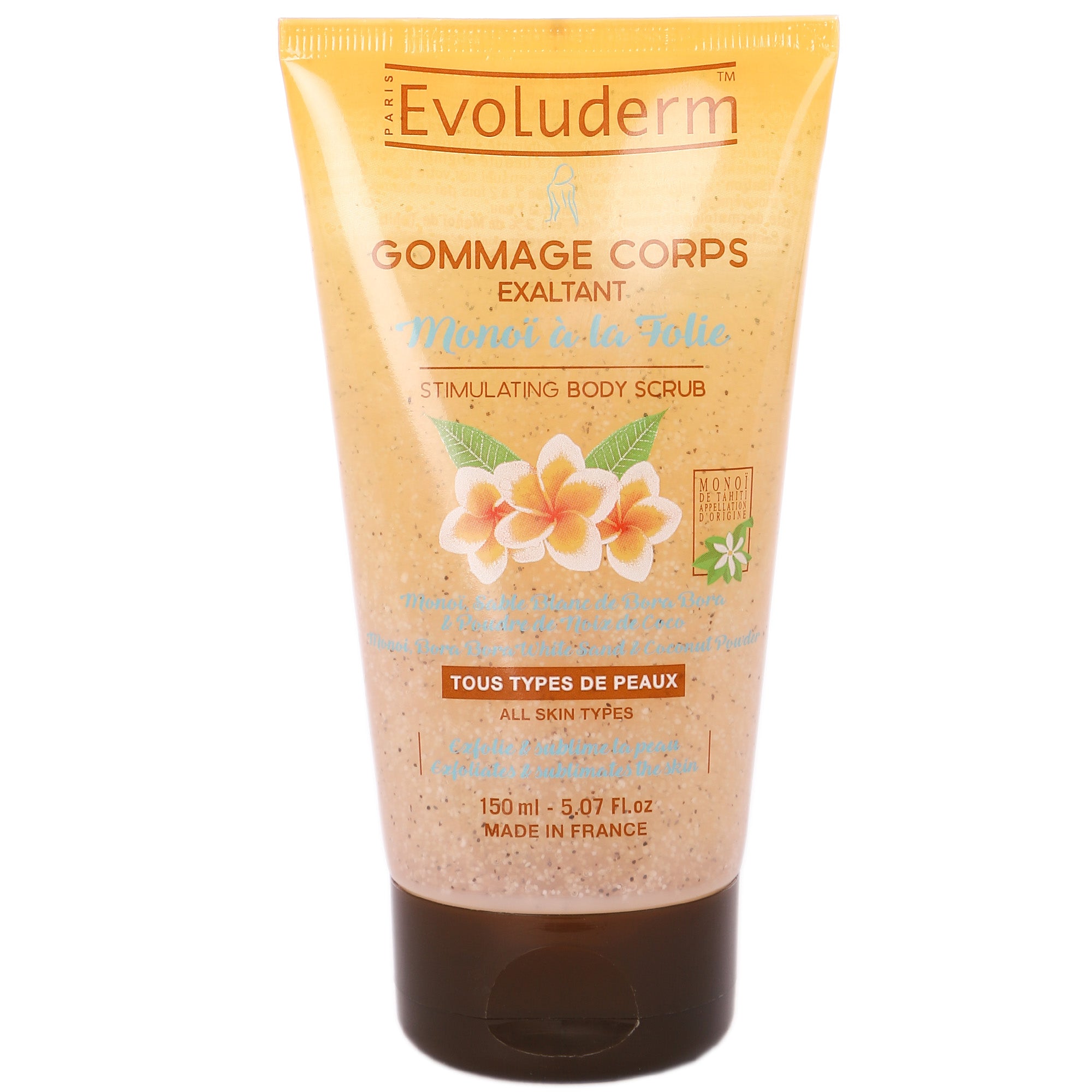 Gommage corps au monoï
