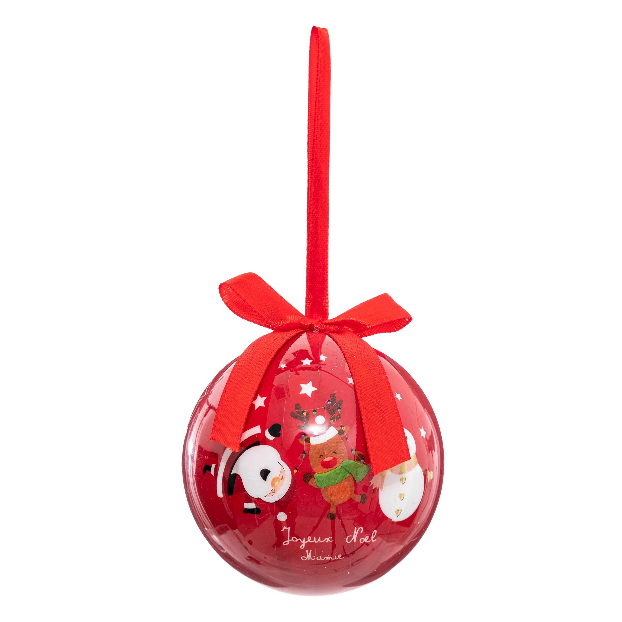 Boule de Noël Papy et mamie