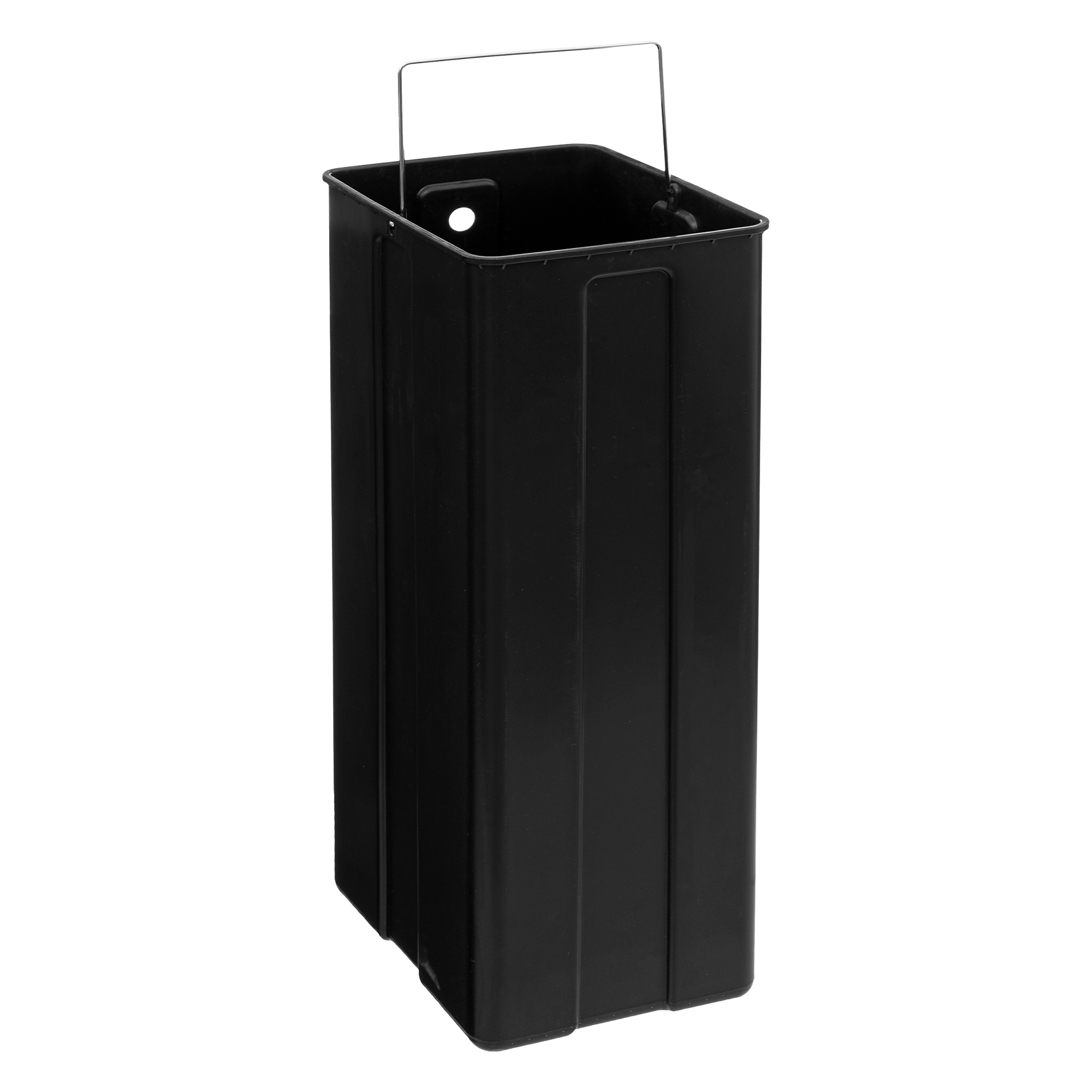 Poubelle de tri sélectif à pédale en inox