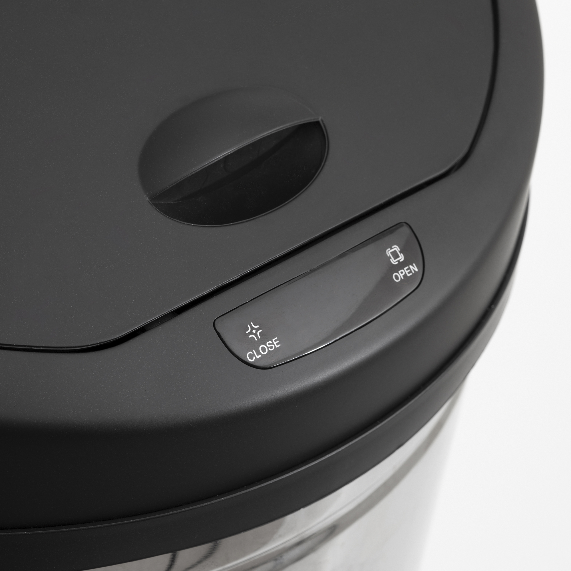 Poubelle métal Sensor 57L avec couvercle automatique