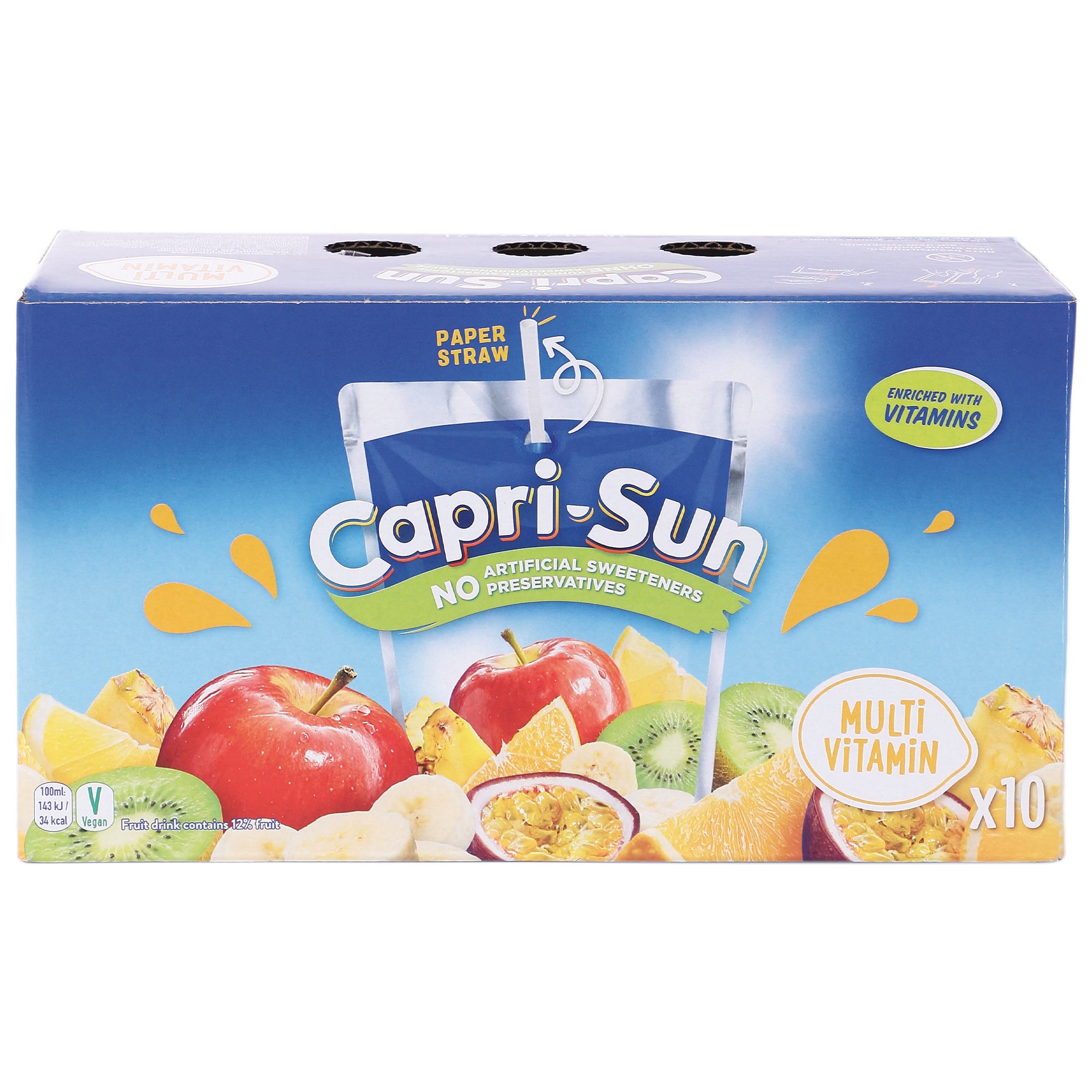 Boîte de 10 Capri-Sun multi vitaminé