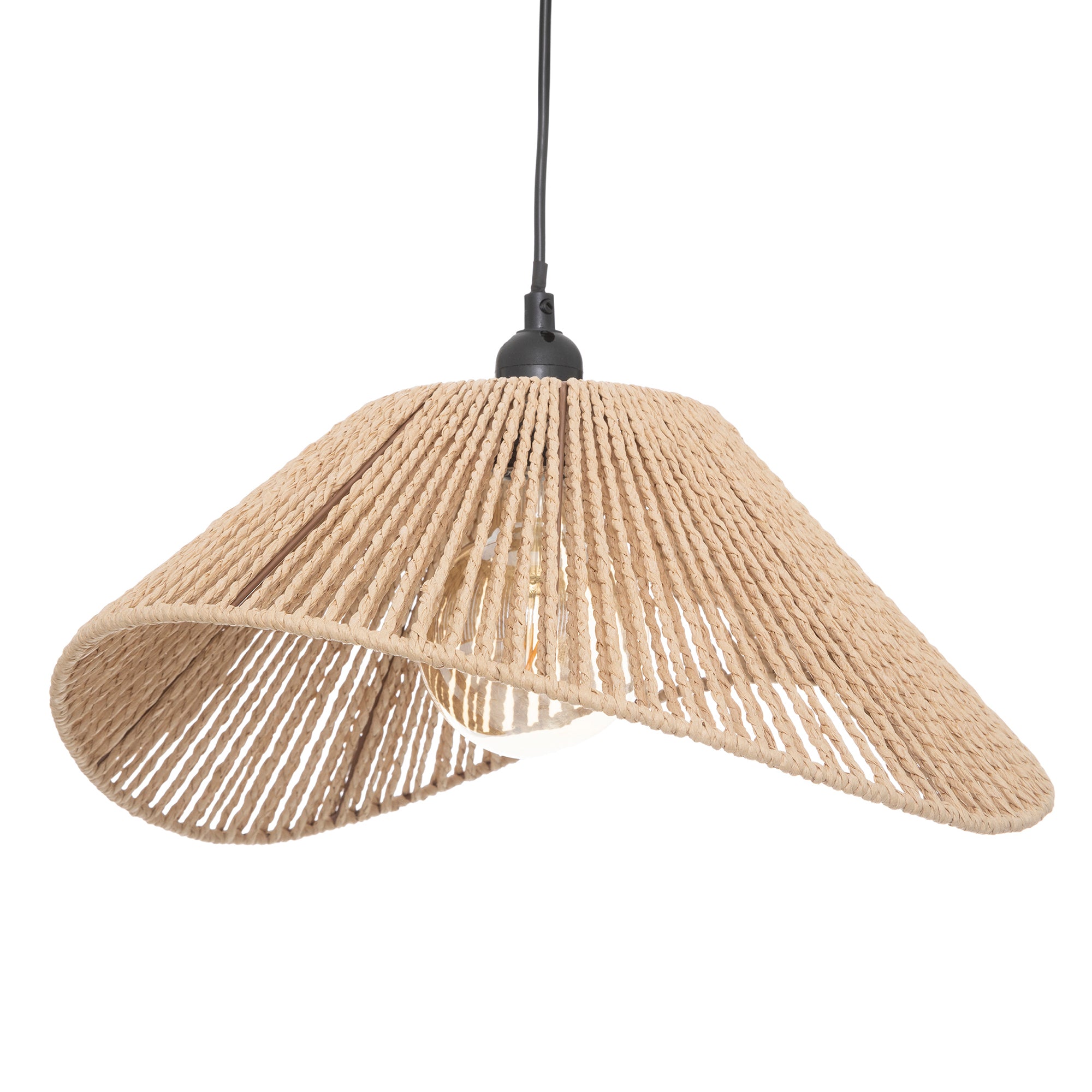 Suspension en corde naturelle