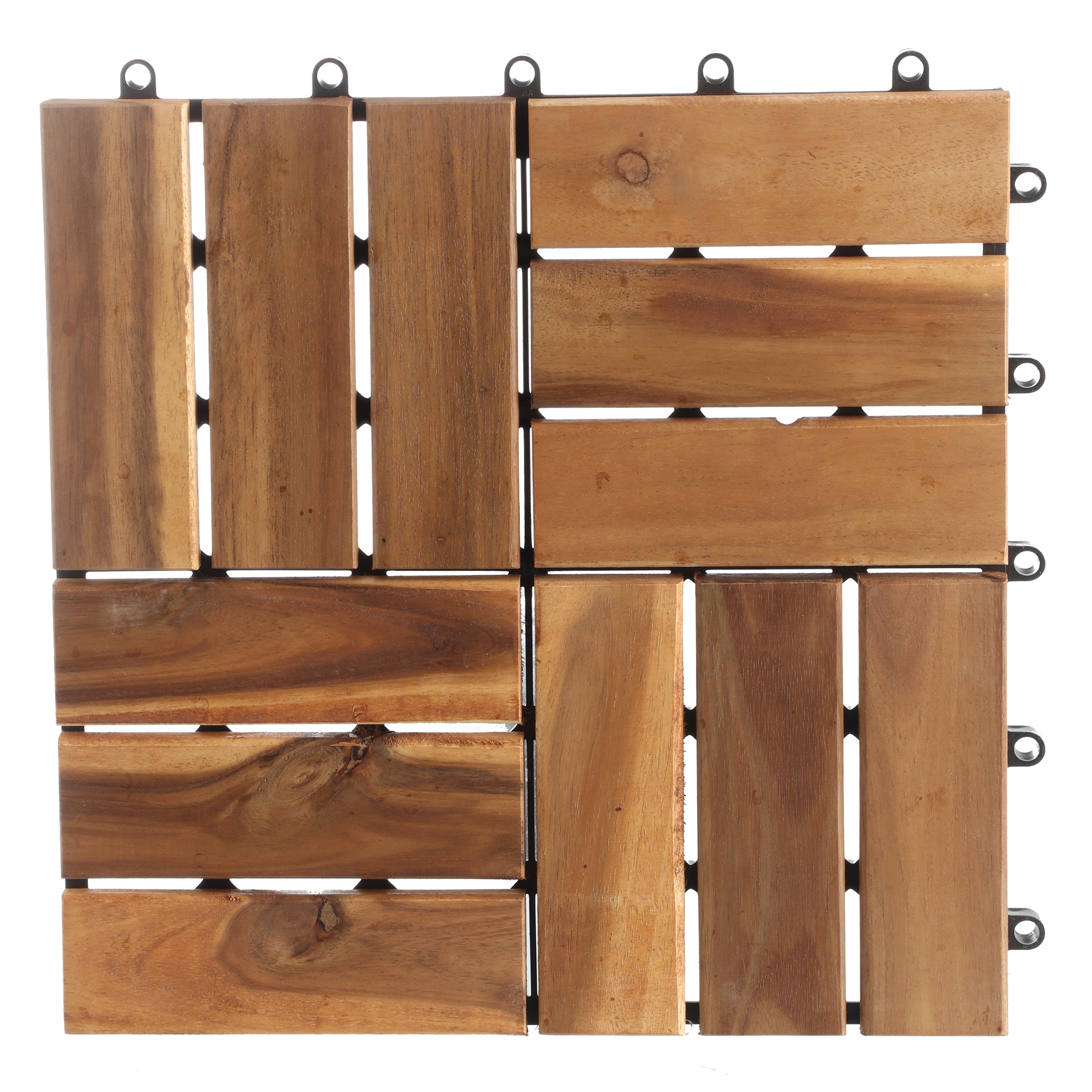 6 dalles acacia 30x30 cm