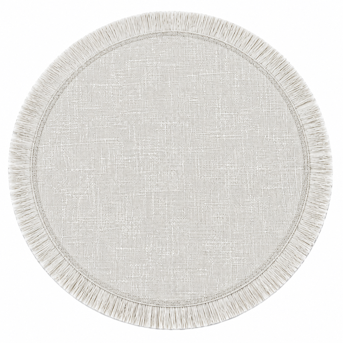 SET DE TABLE 38 CM TEXTILENE A FRANGES