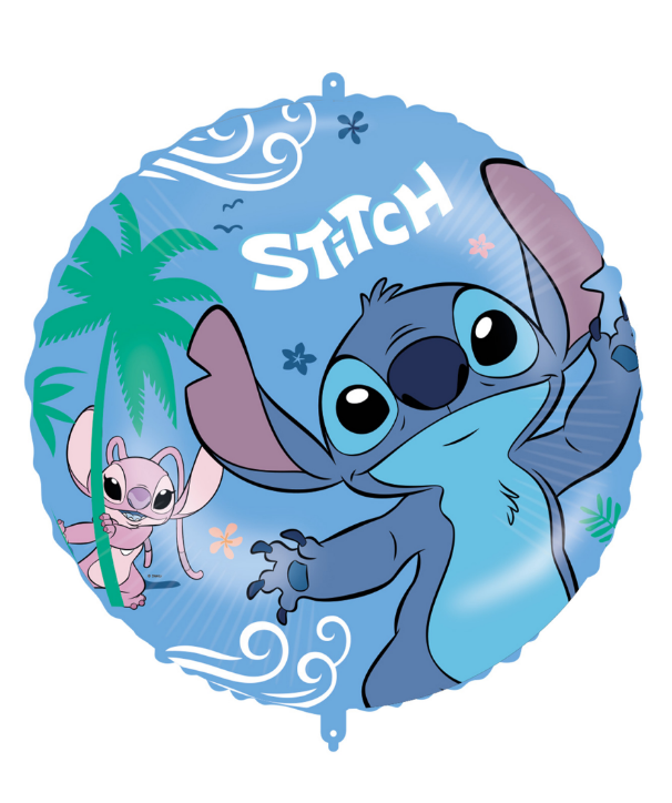 Ballon métalisé 46 cm Stitch