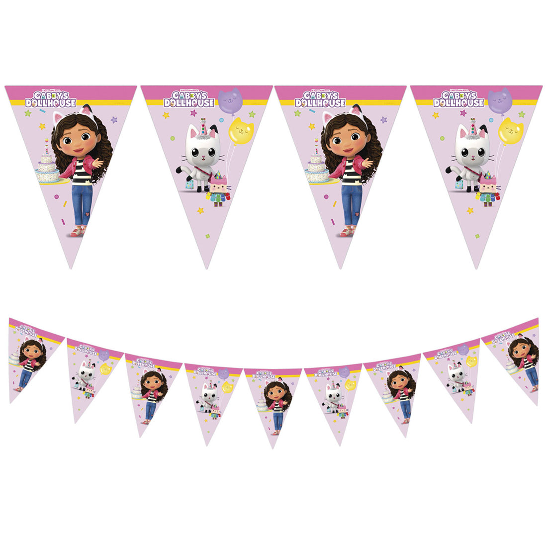 Guirlande en papier 2.1 m