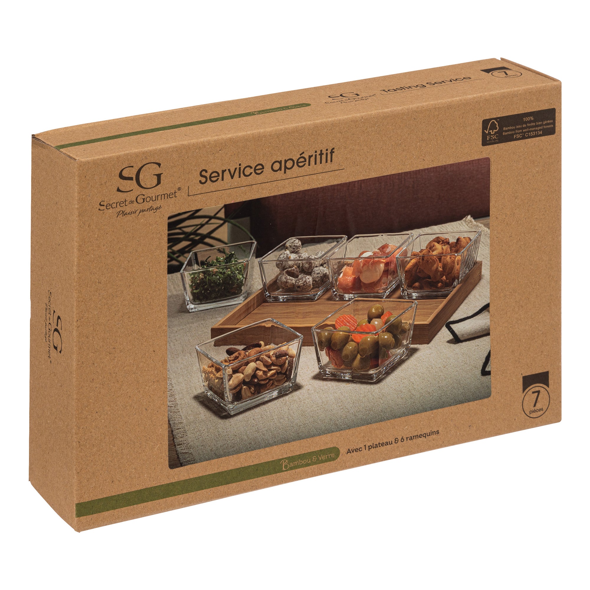 Set apéritif 7 pièces