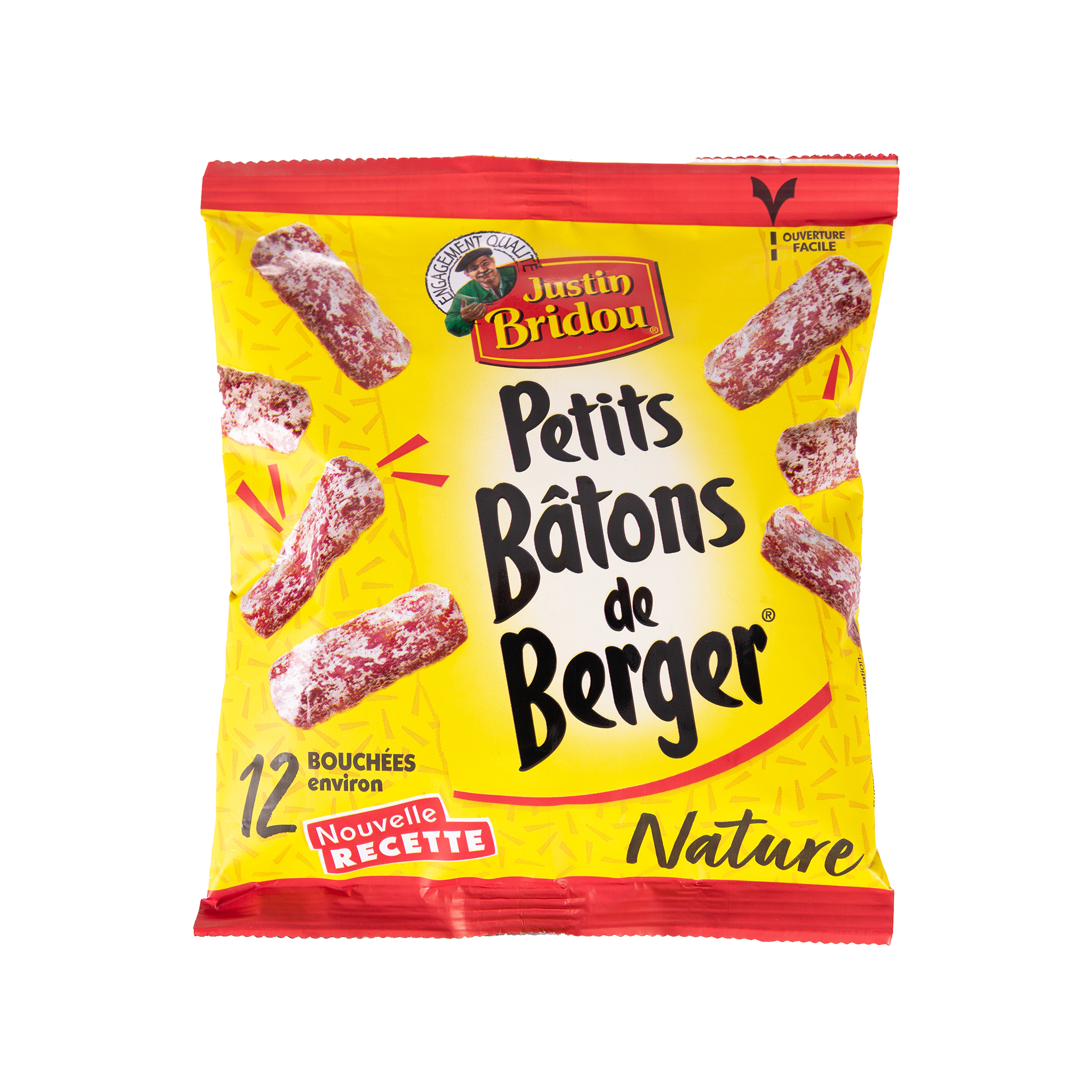 12 petits bâtons de berger nature