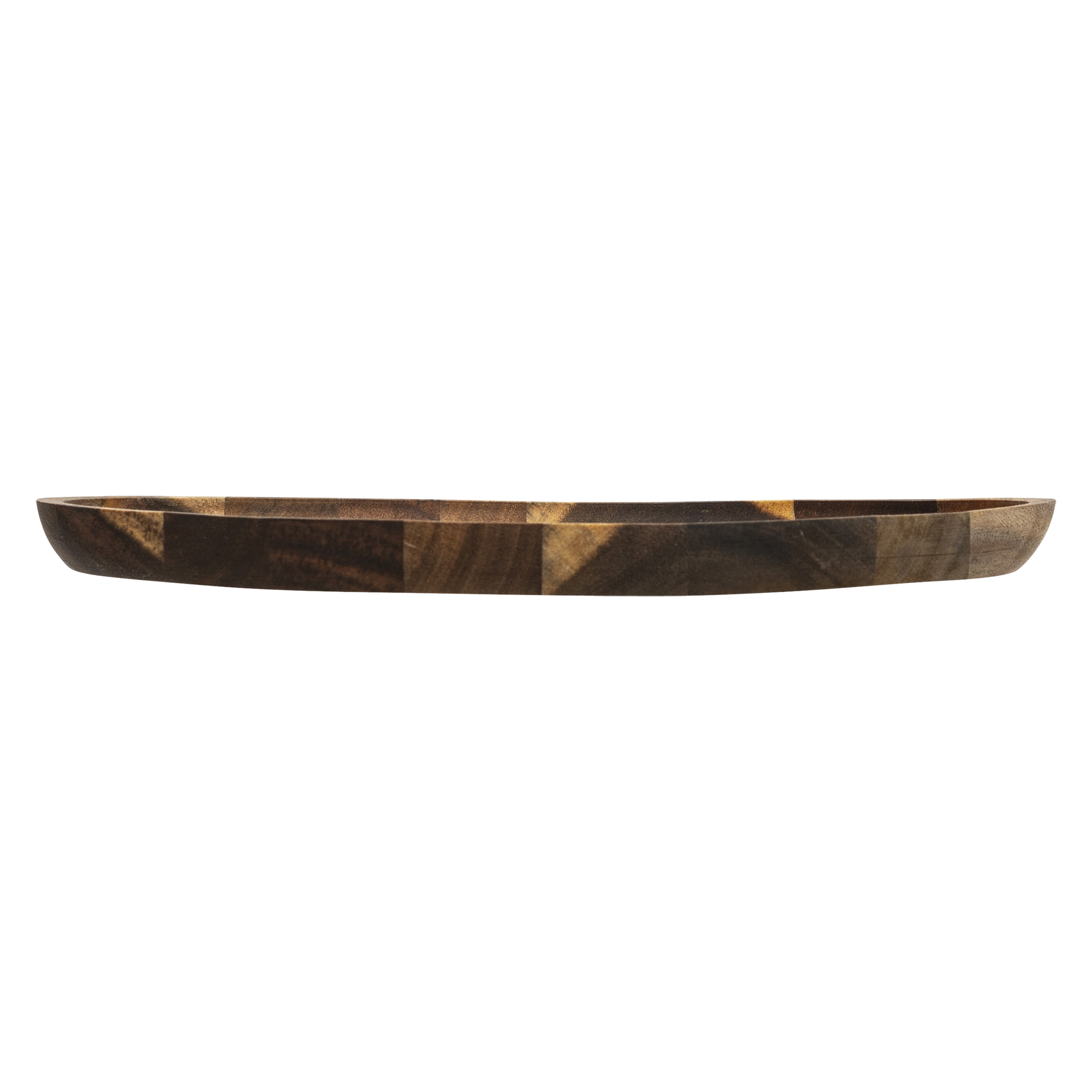 Plateau rond en acacia 30cm