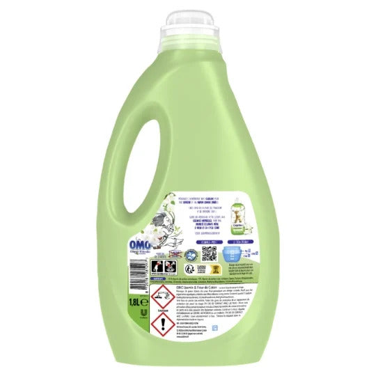 60 doses de lessive liquide Jasmin et Fleur de coton
