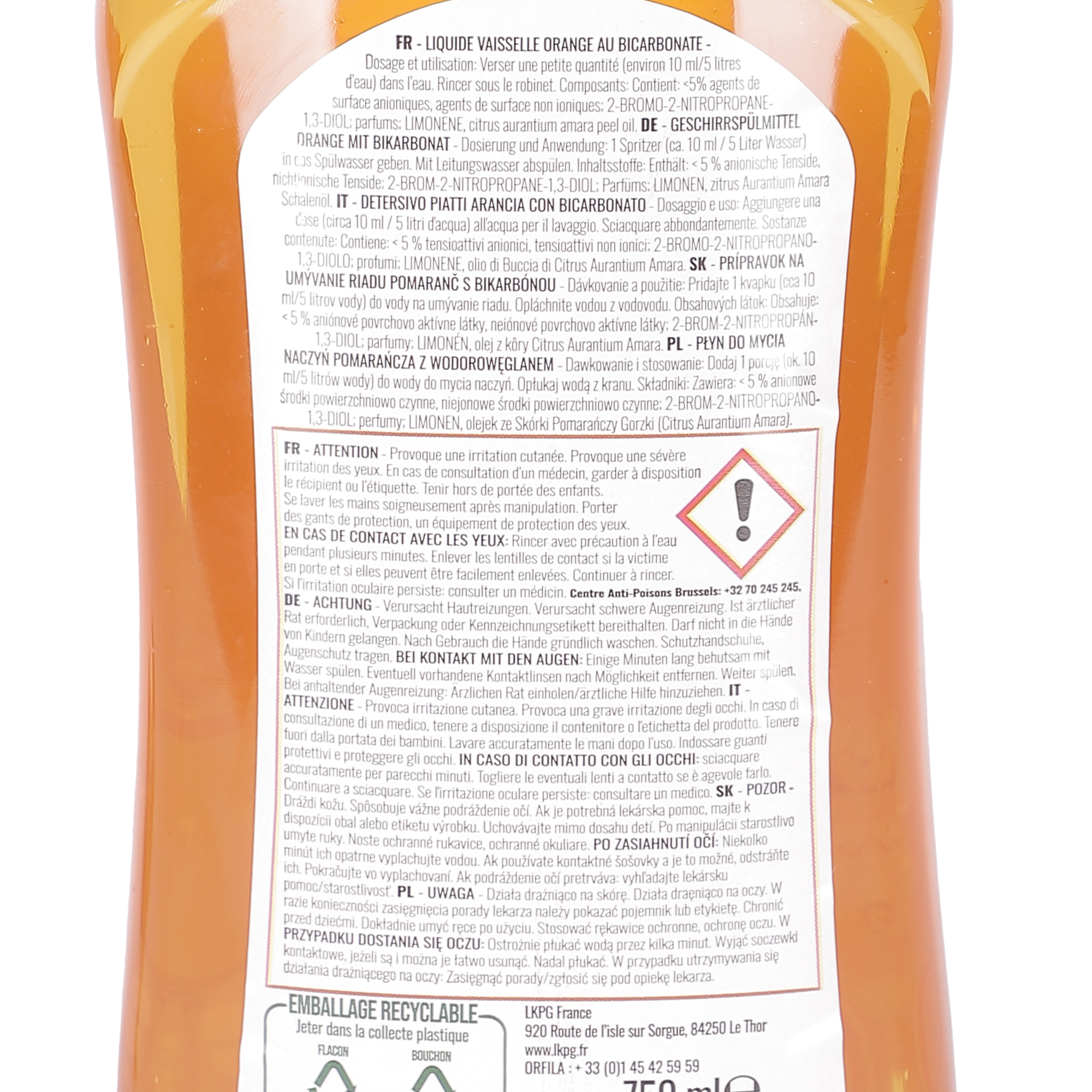 Liquide vaisselle concentré sud grenade