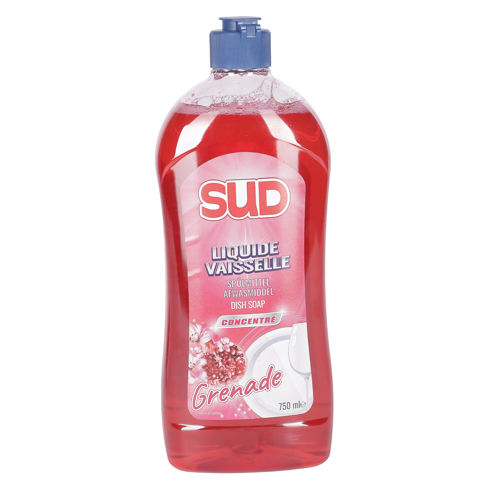 Liquide vaisselle concentré sud orange et bicarbonate