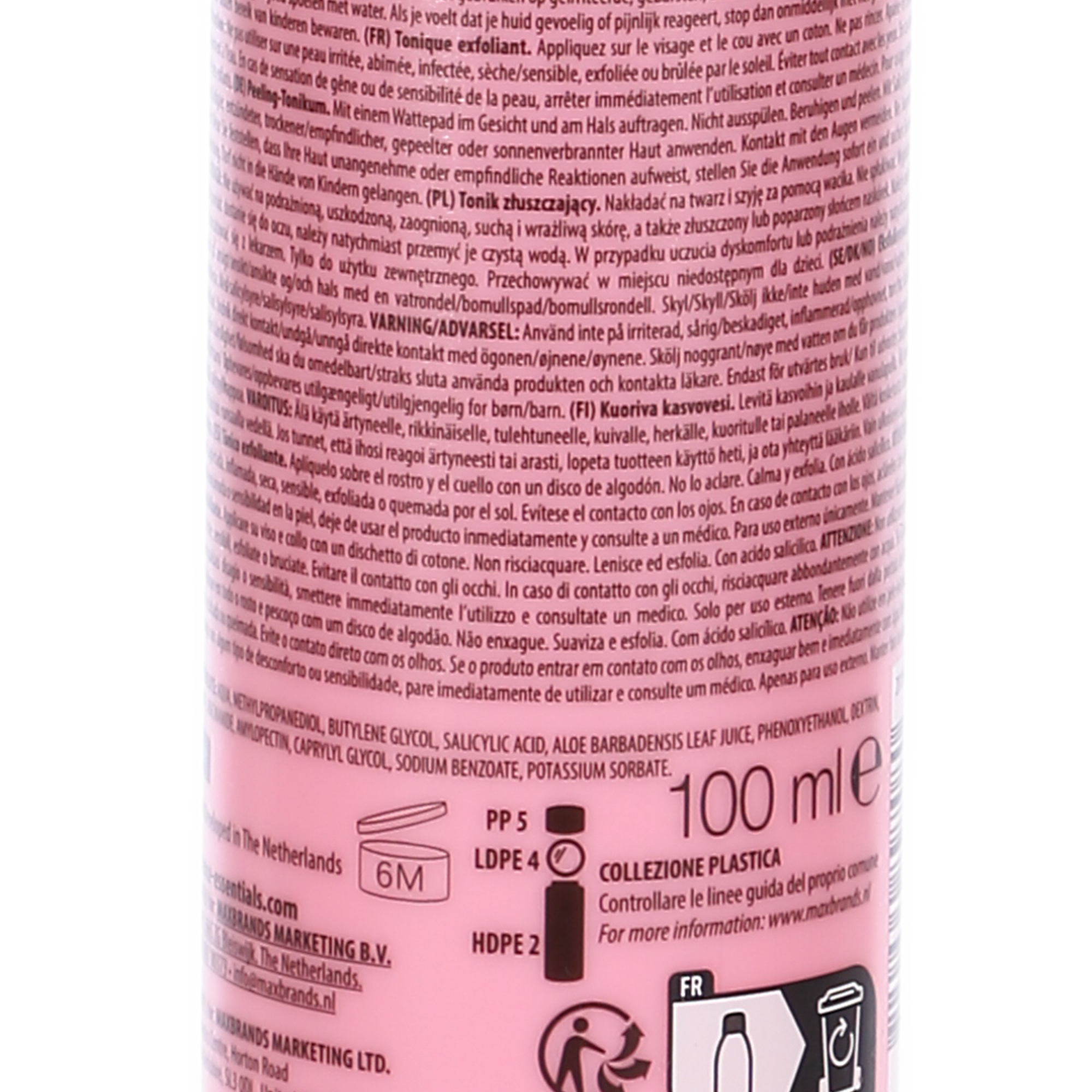 Nettoyant exfoliant tonique Glow Girls