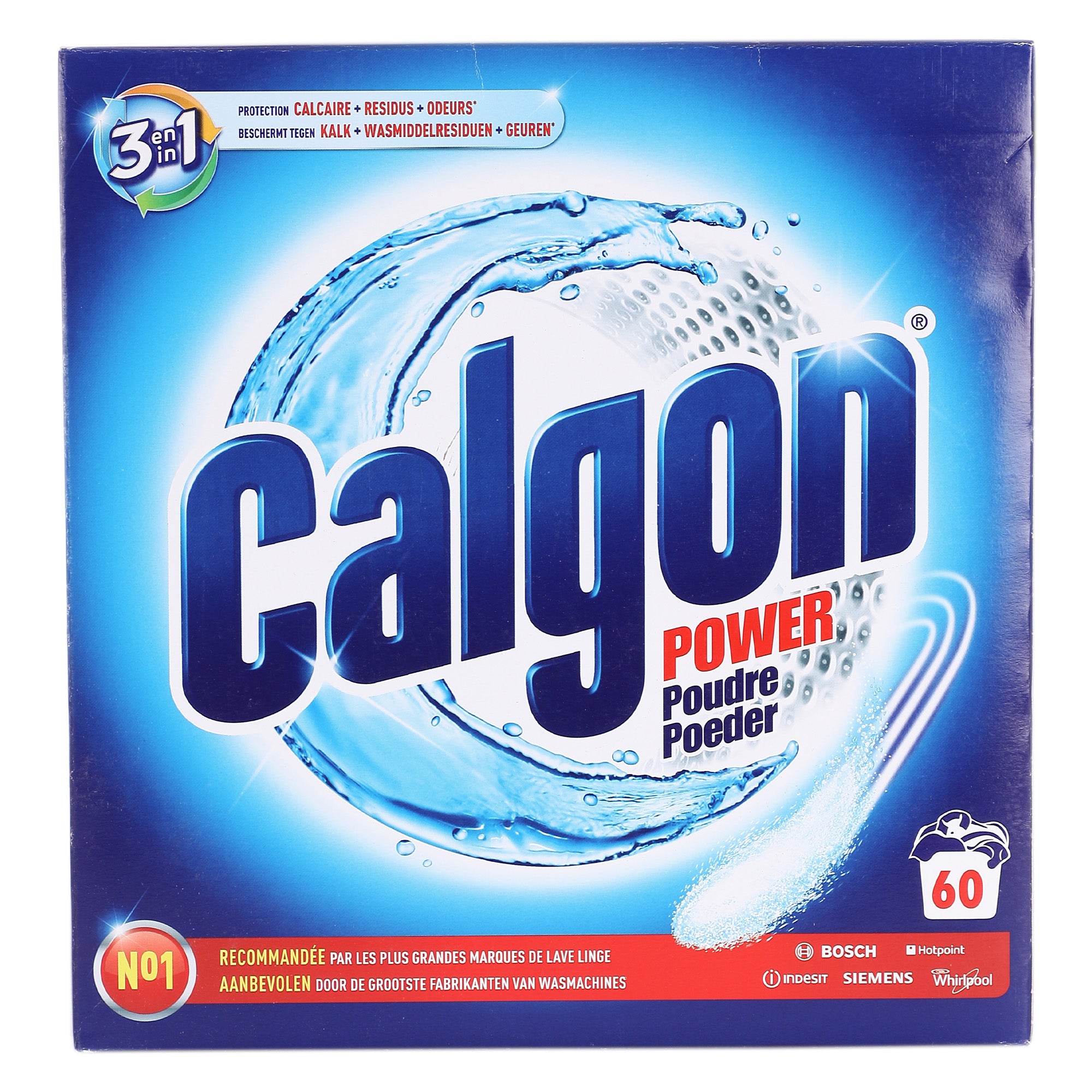 60 doses poudre anti calcaire power 3 en 1