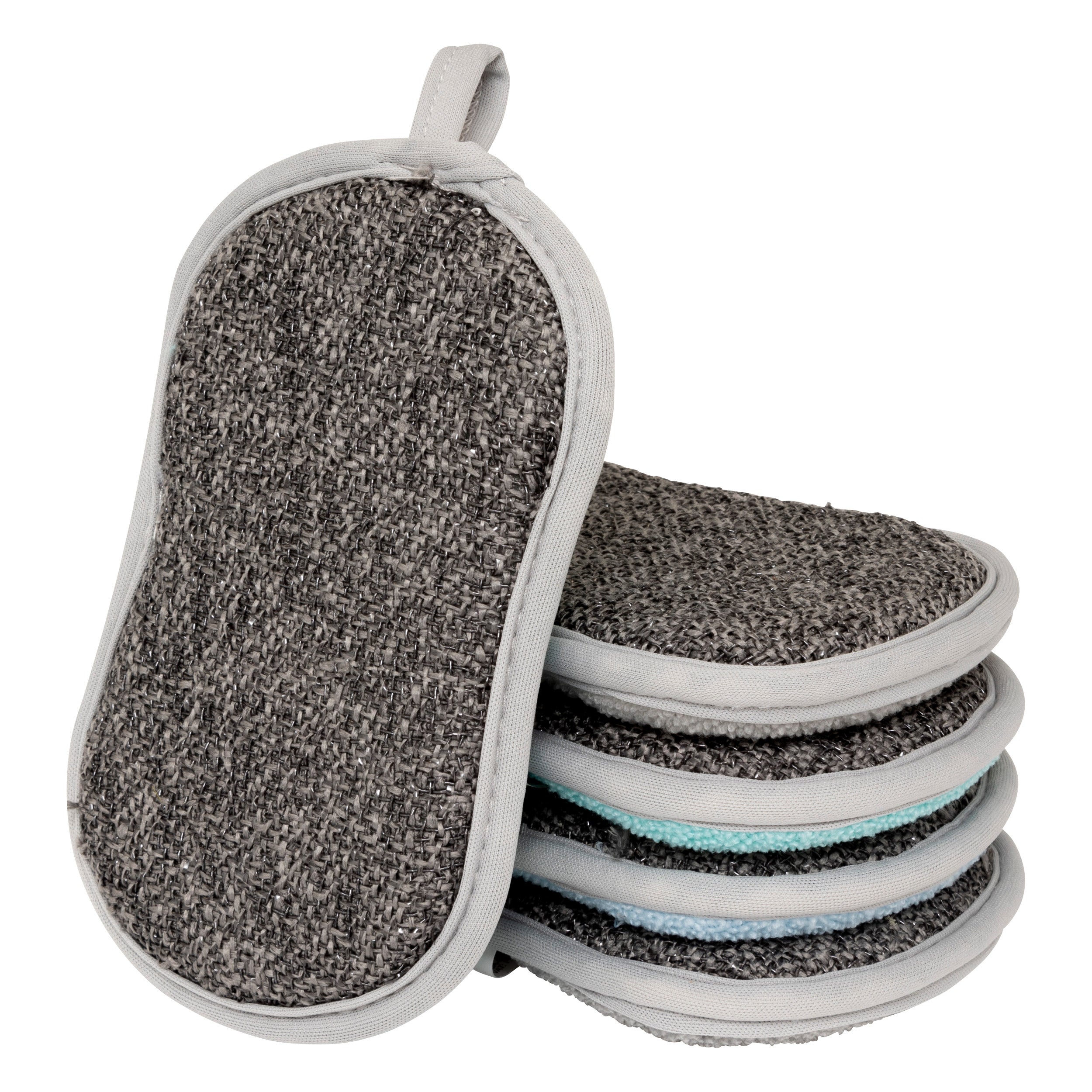 5 éponges en microfibre