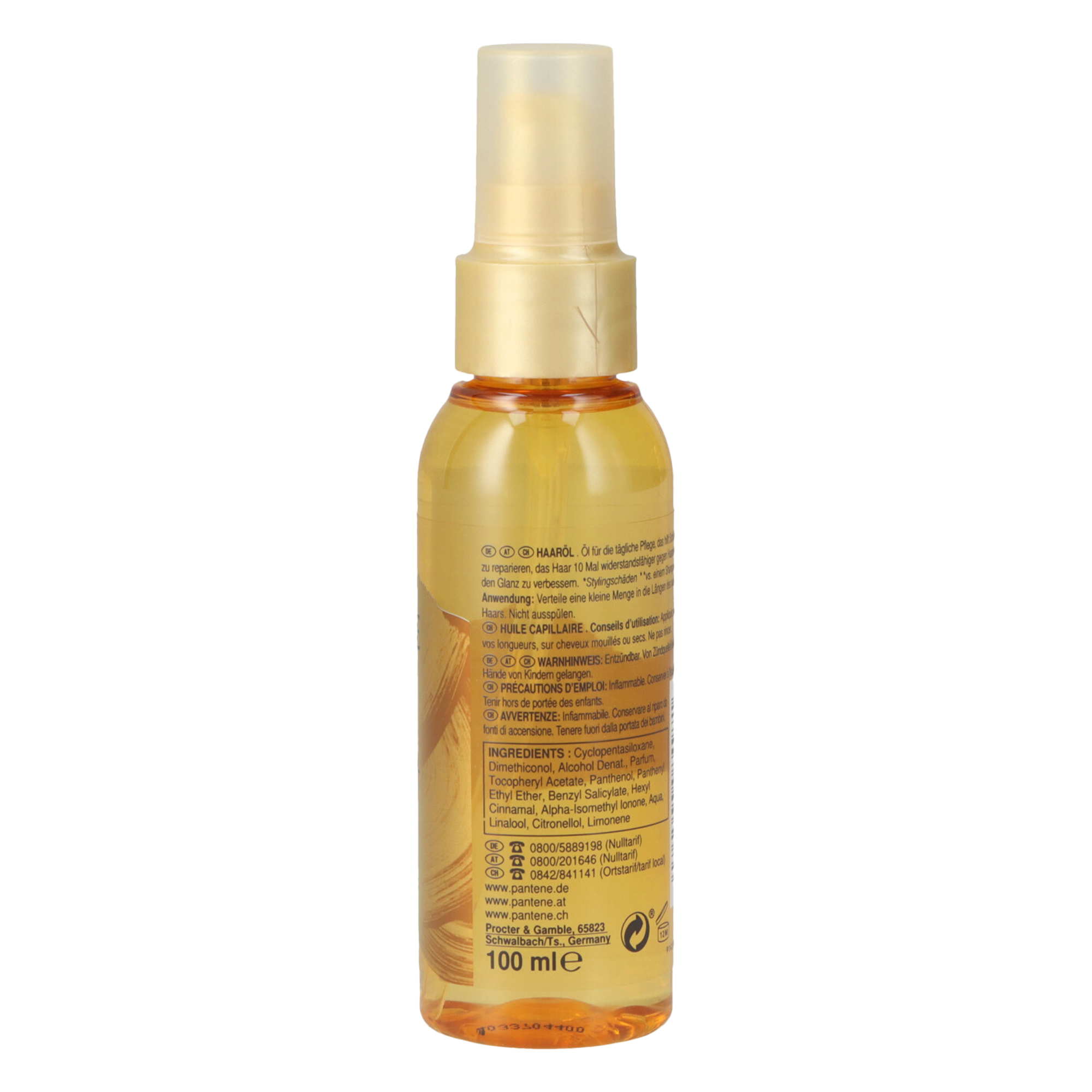 Huile protectrice Keratin Repare et protège cheveux abîmés