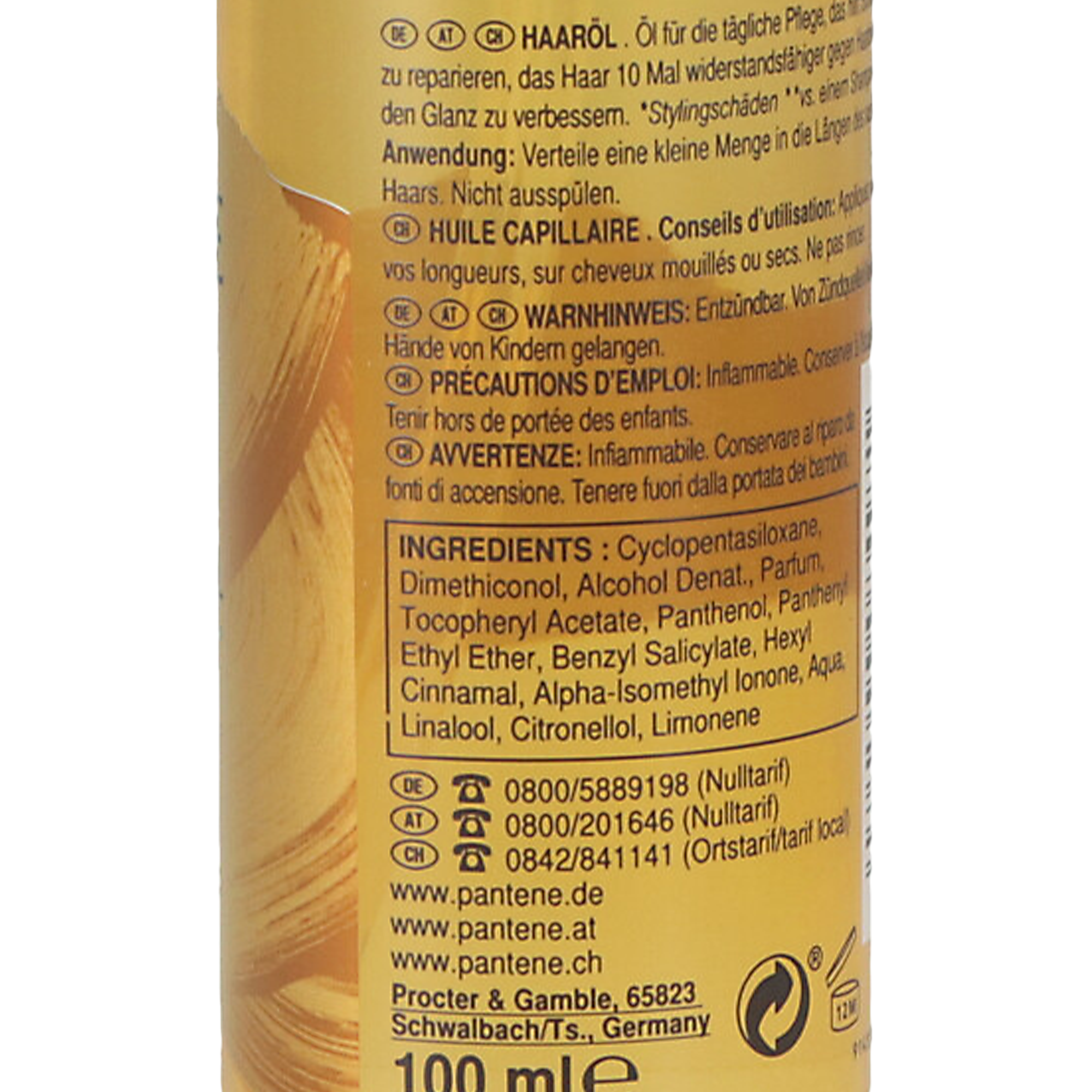 Huile protectrice Keratin Repare et protège cheveux abîmés