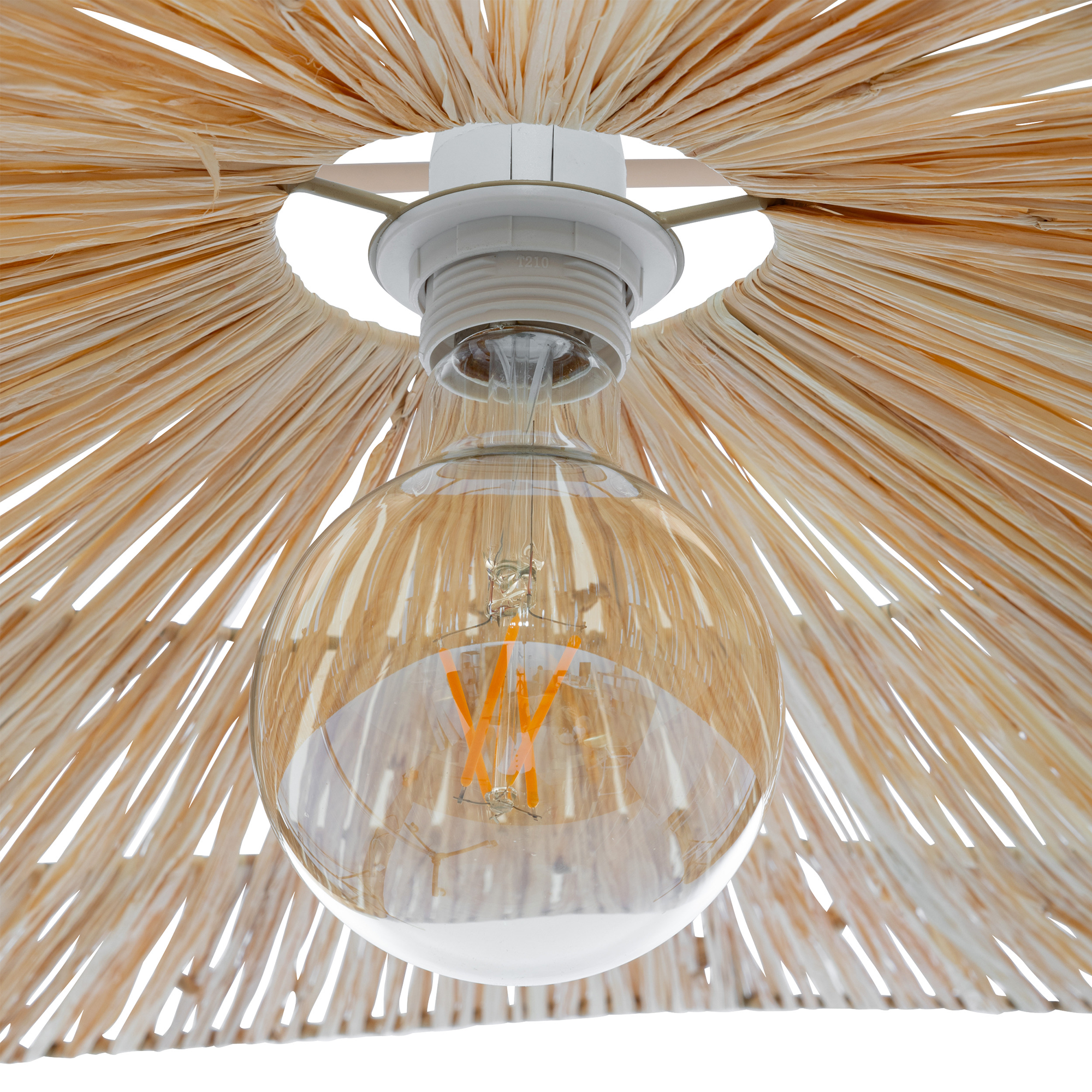 Suspension naturelle en raphia