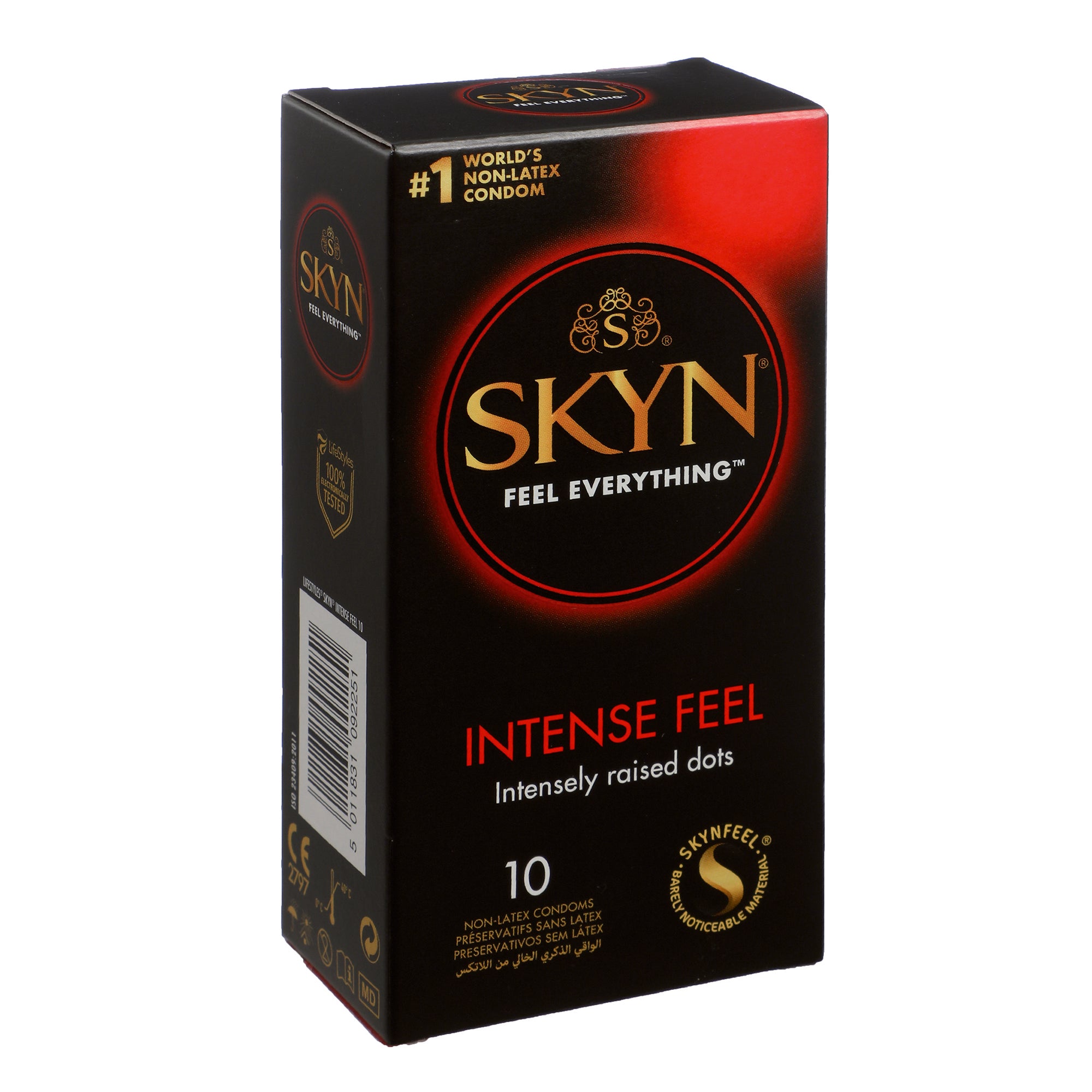 10 préservatifs Skyn sensation intense
