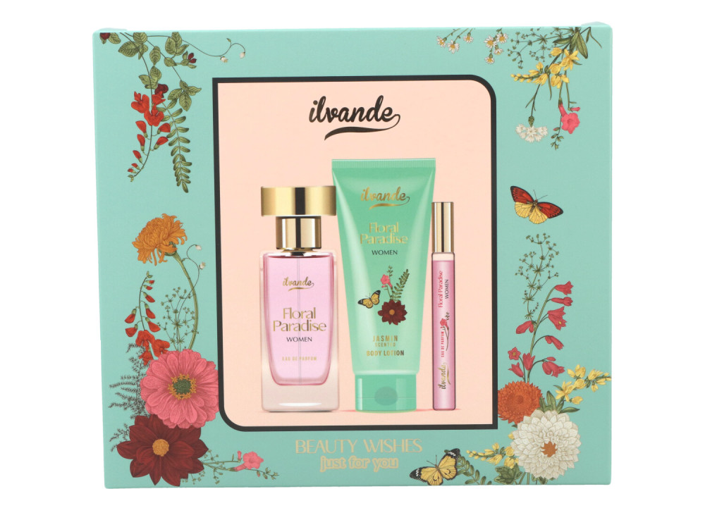 Coffret parfum Floral Paradise 3 pièces