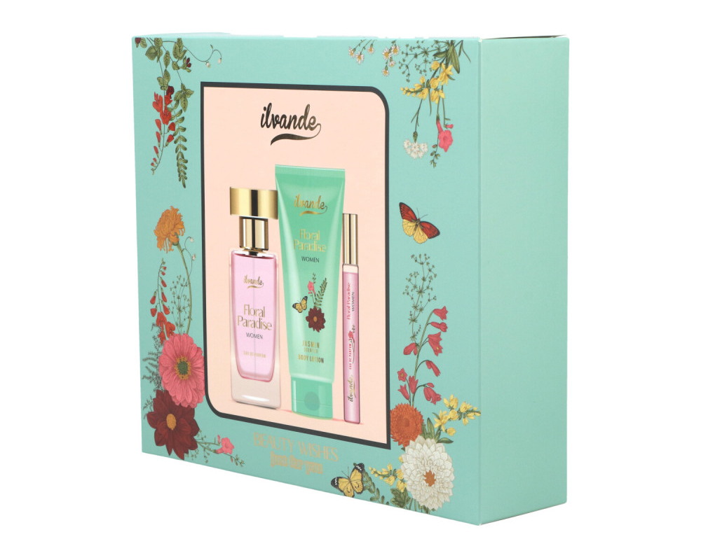Coffret parfum Floral Paradise 3 pièces