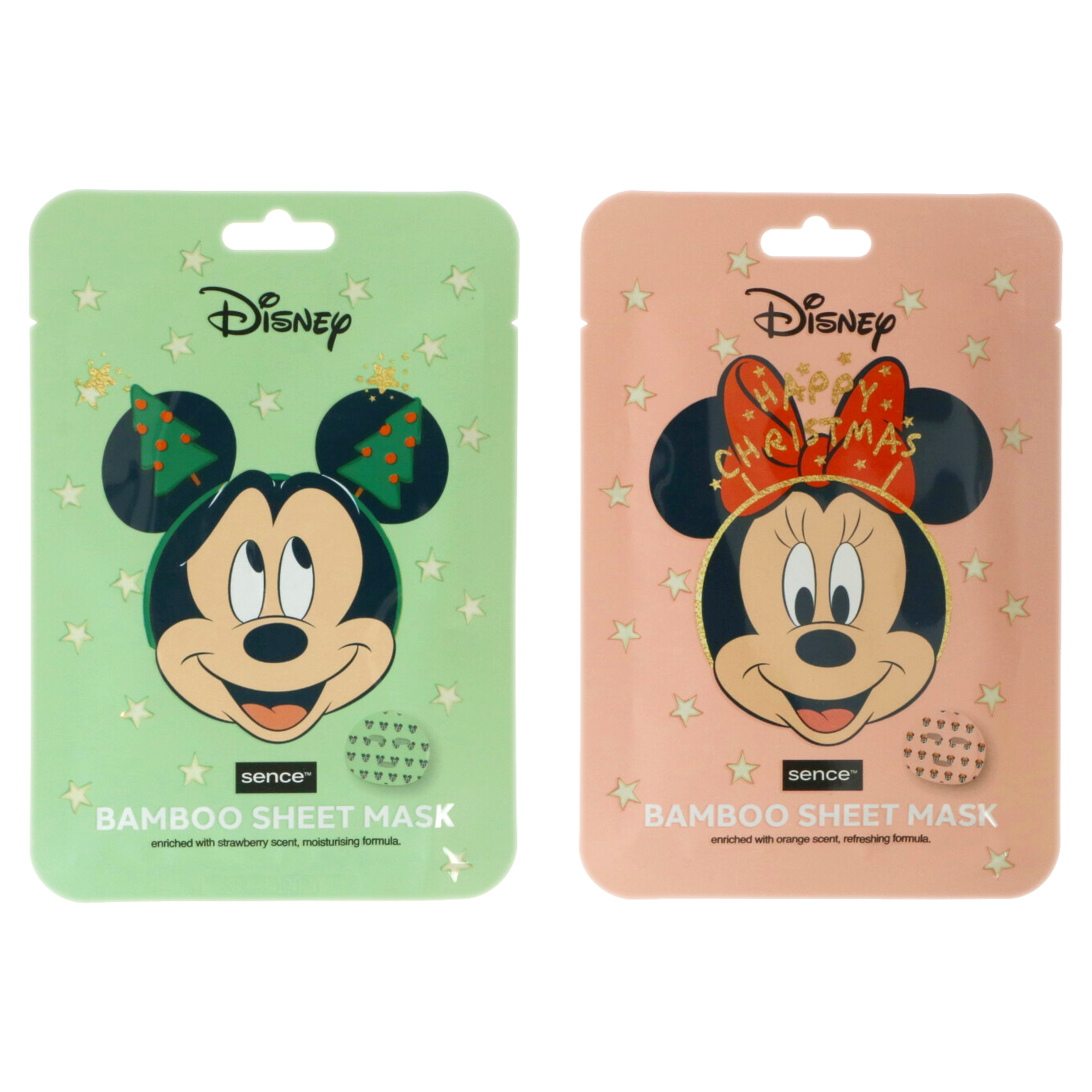 Masque tissu visage Mickey ou Minnie