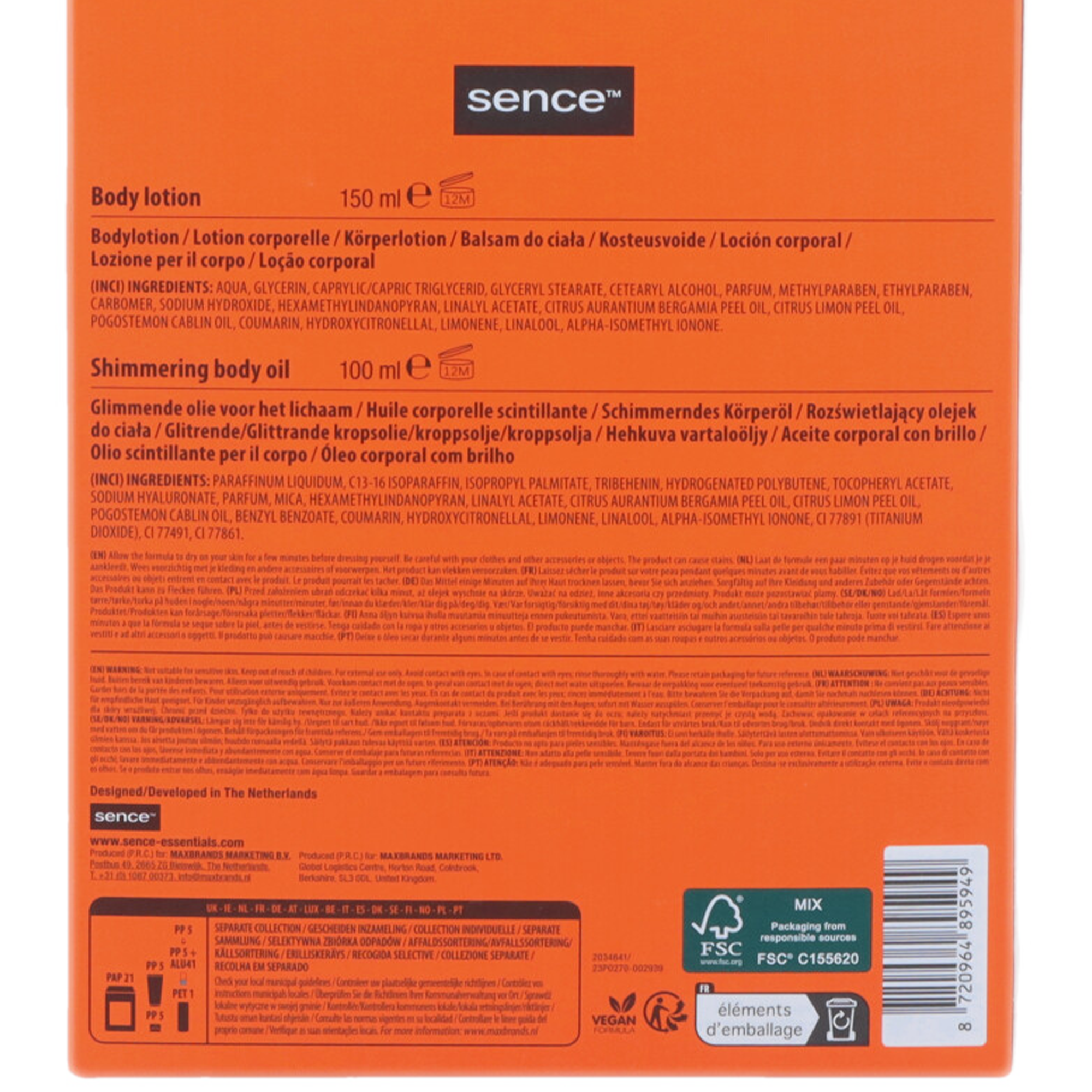 Coffret cadeau Essential Duo