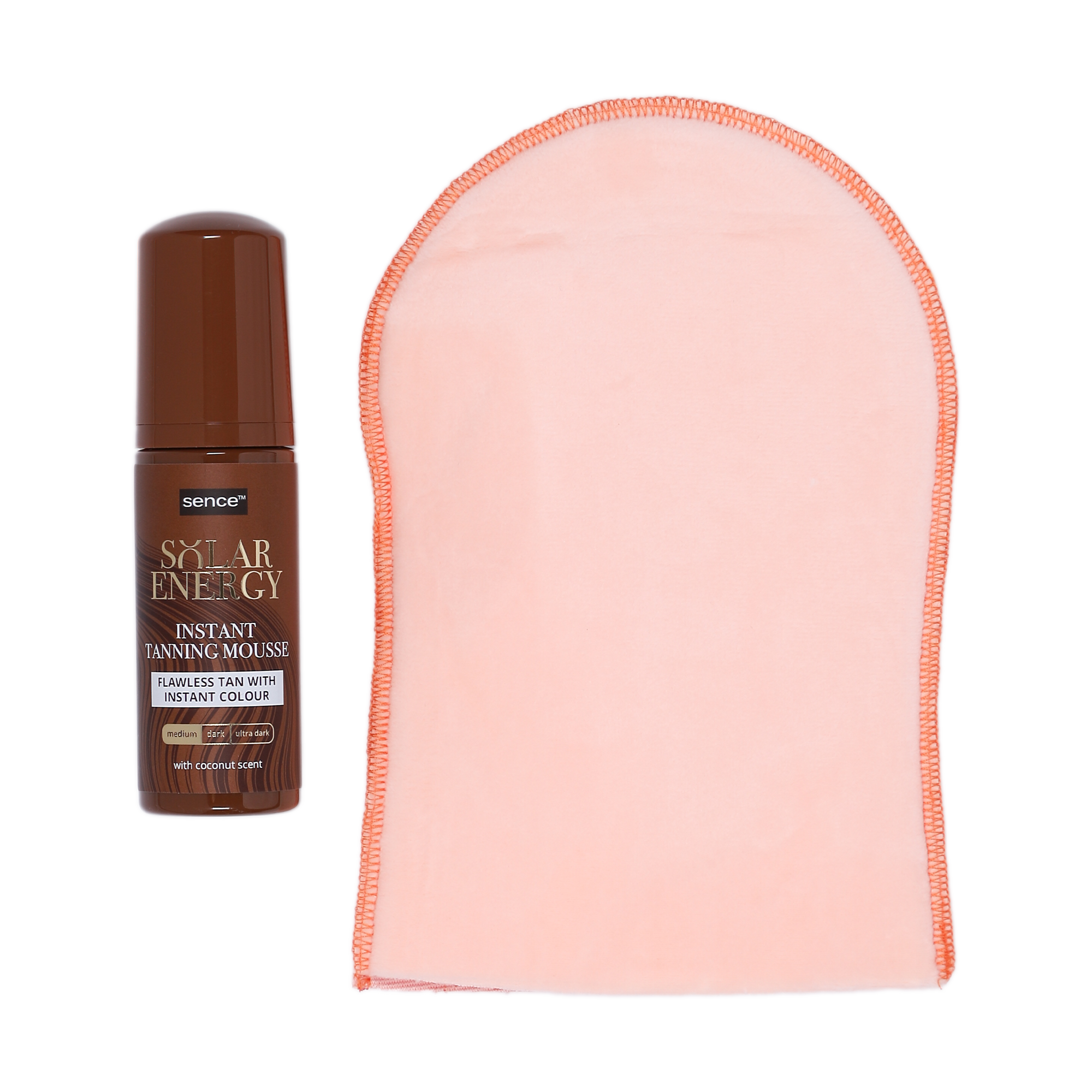 Mousse auto-bronzante medium + gant