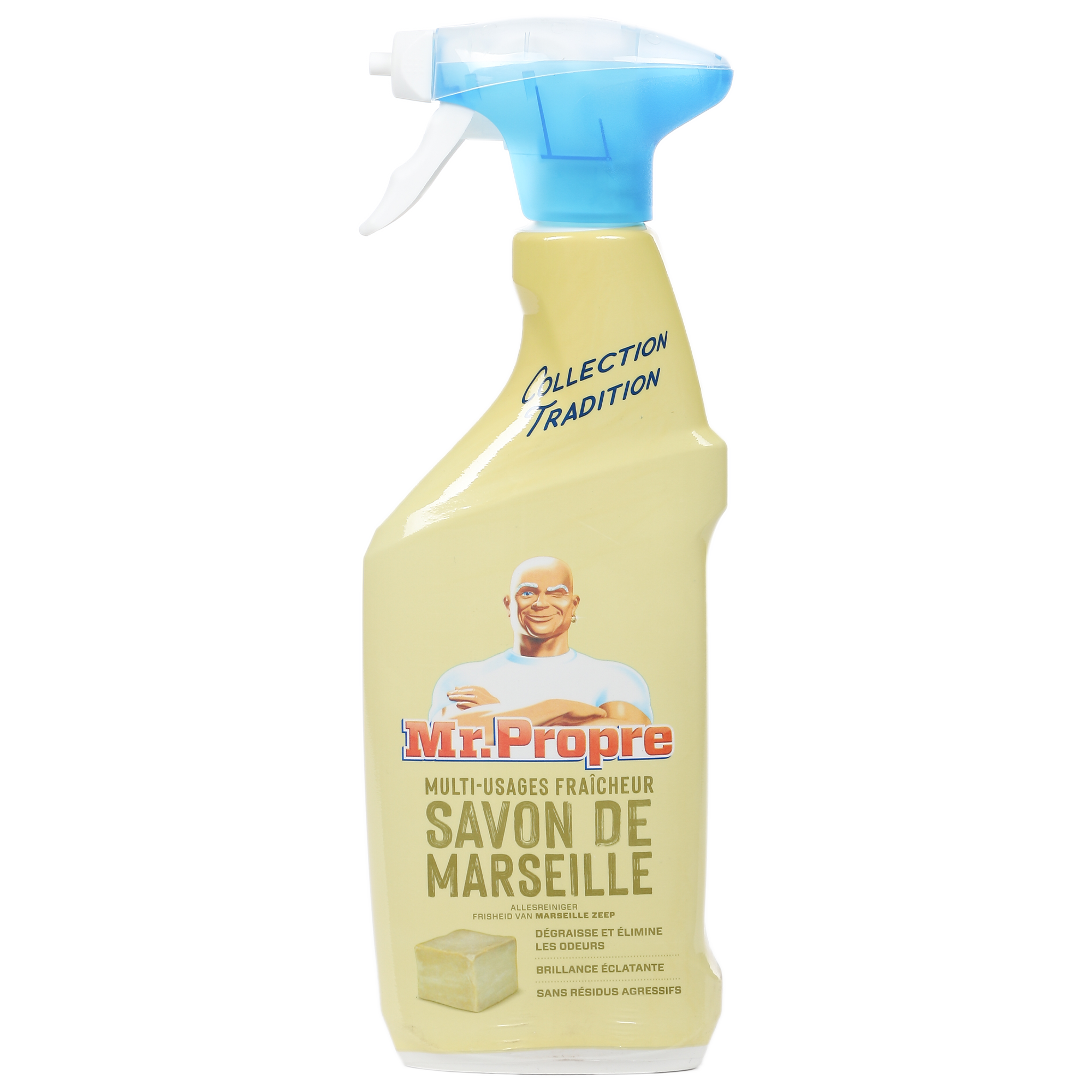 Pistolet nettoyant multi-usages au savon de Marseille