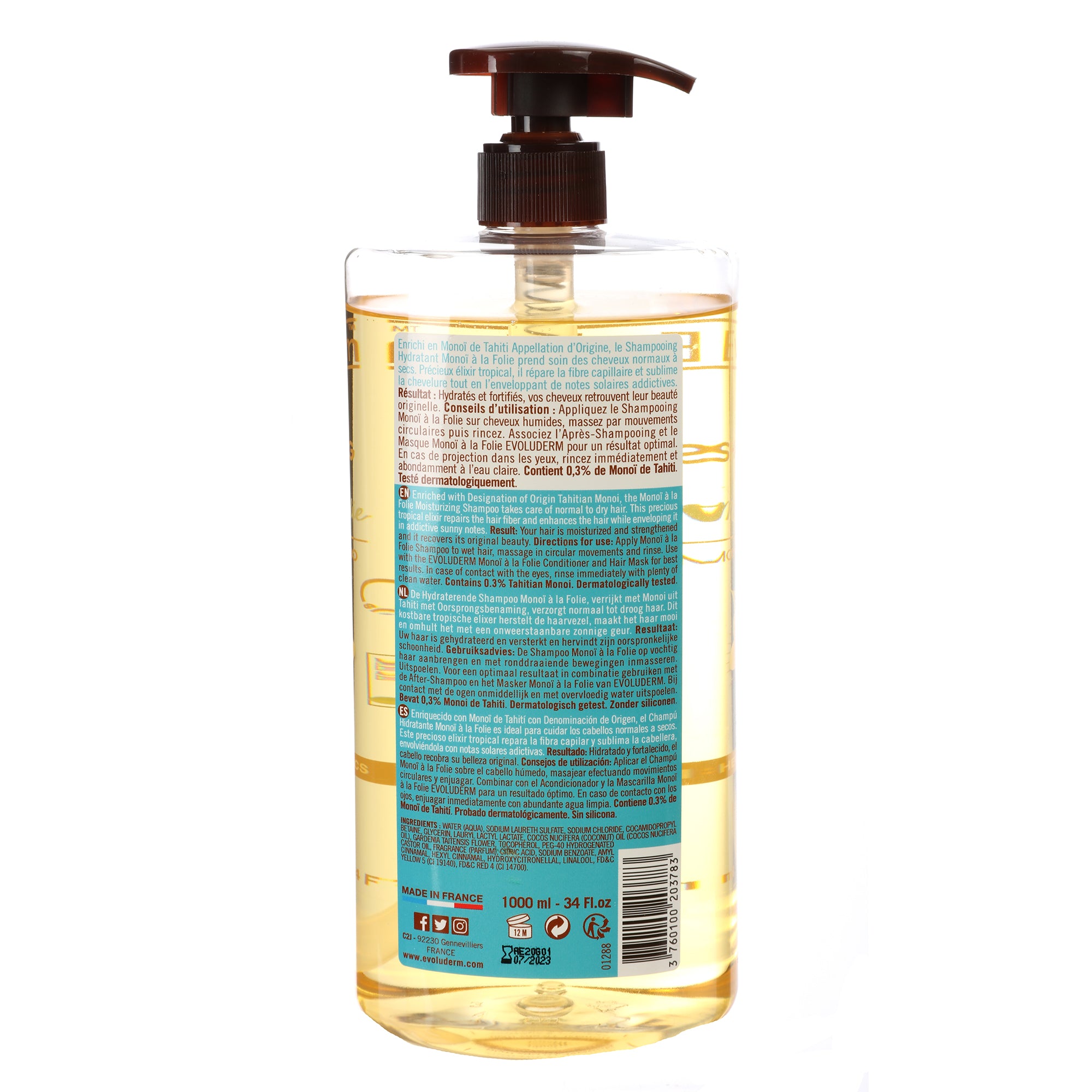 Shampoing monoï à la folie