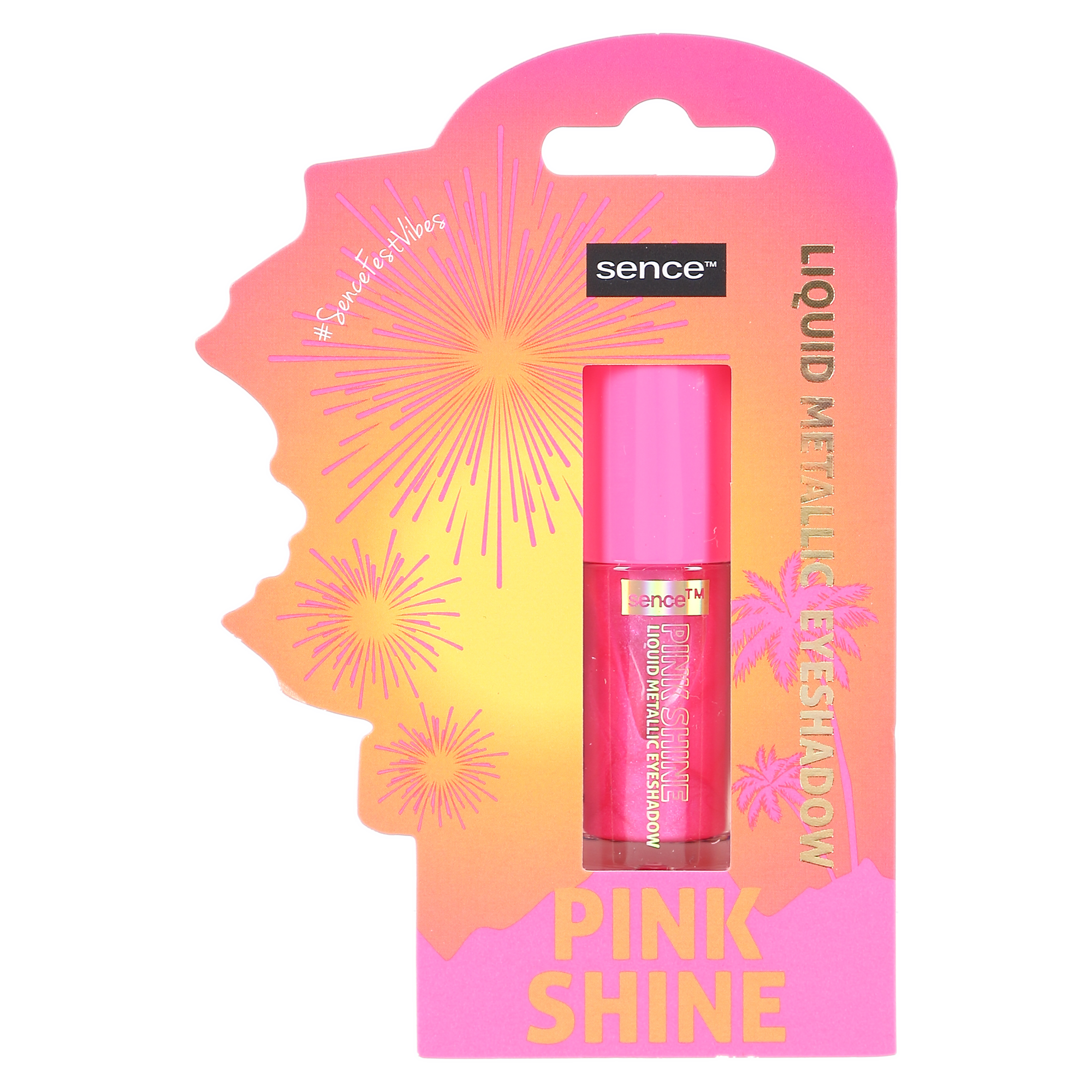 Fard à paupière liquide métallique  - Rose
