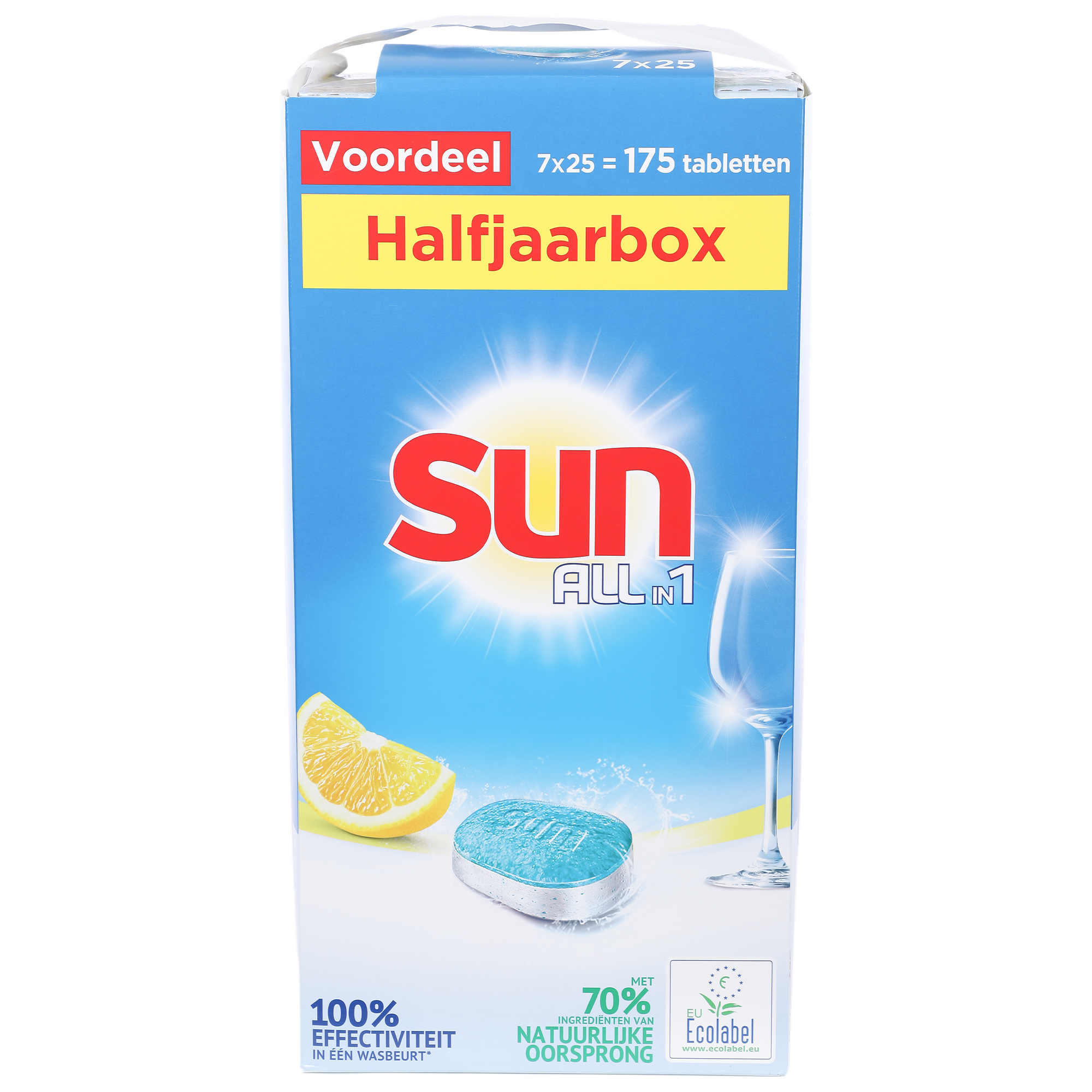 Lot de 7x5 tablettes lave-vaisselle sun all 1