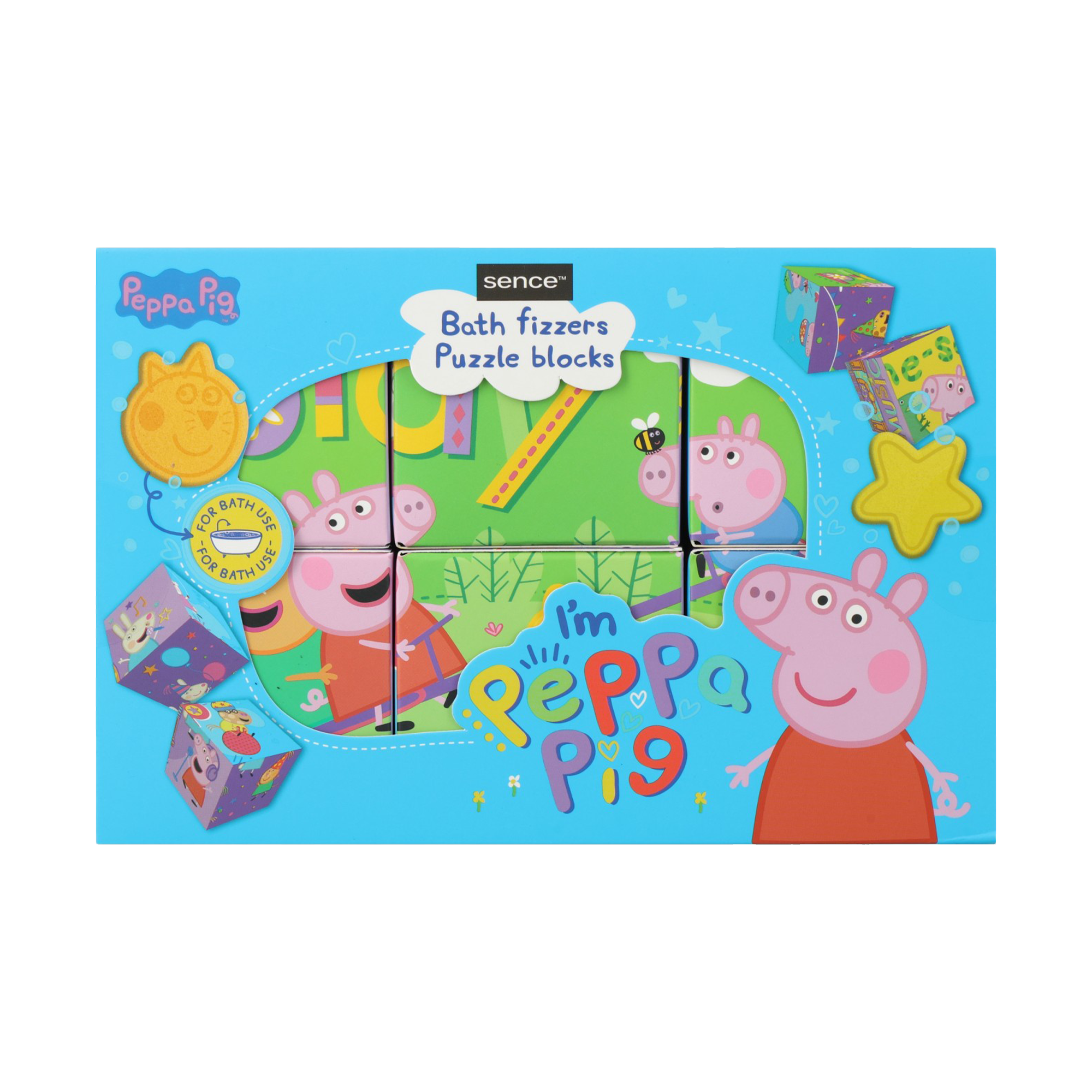 Coffret 6 bombes de bain Peppa Pig